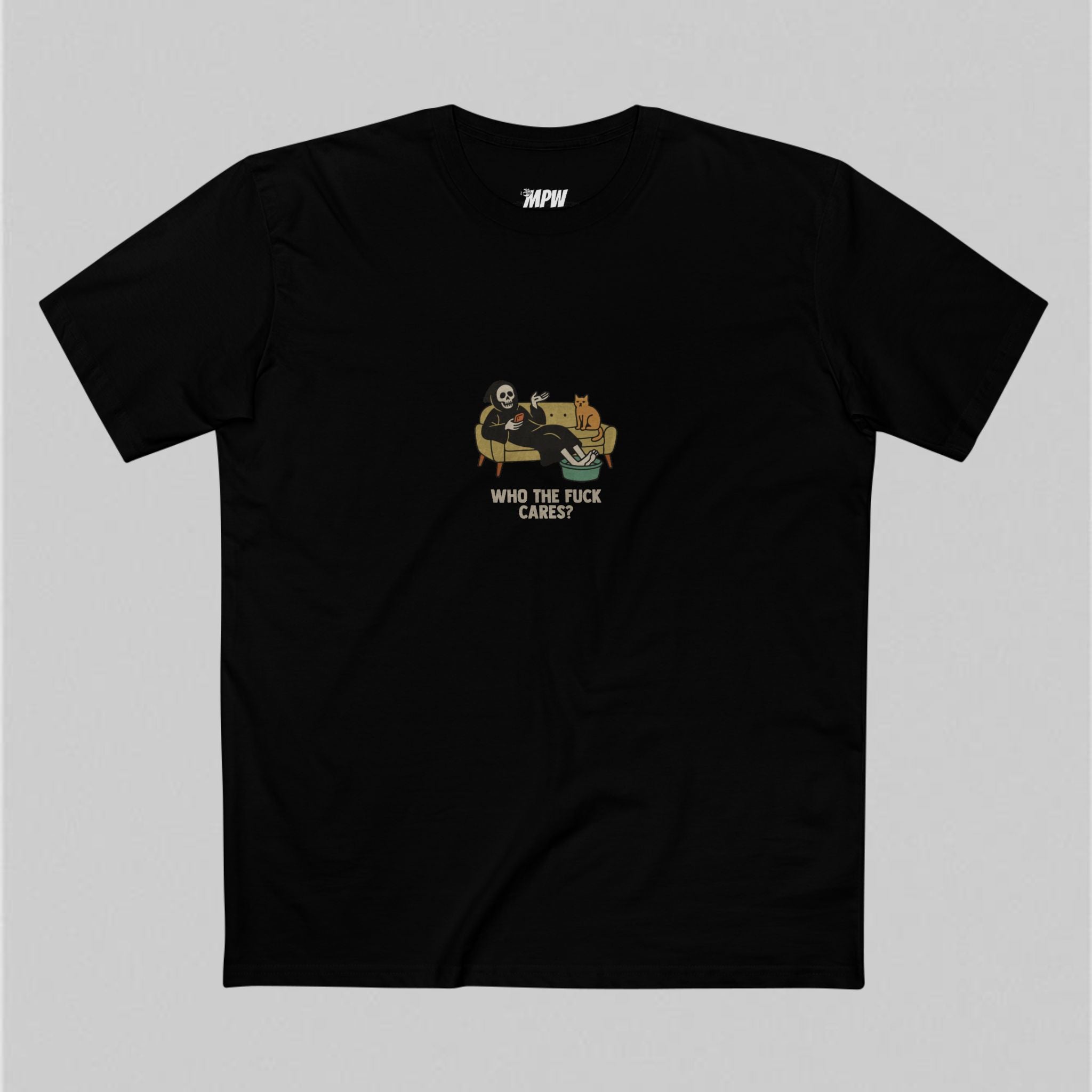 Who the Fuck Cares Men's T-Shirt
