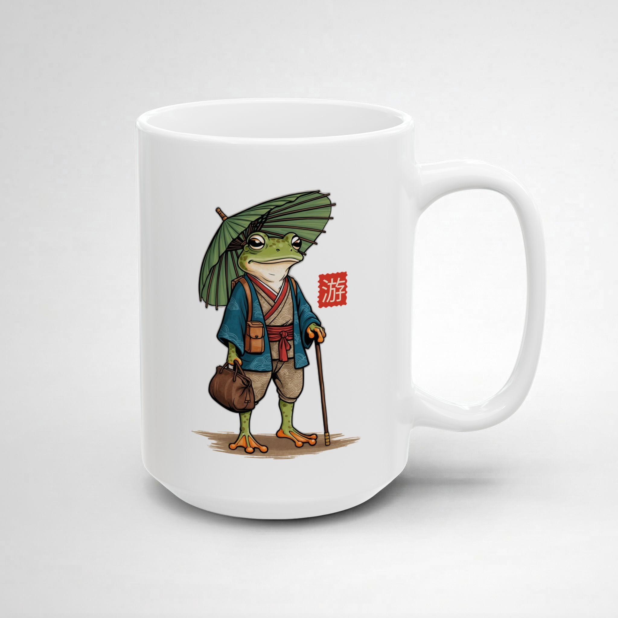Traveling Frog! Mug