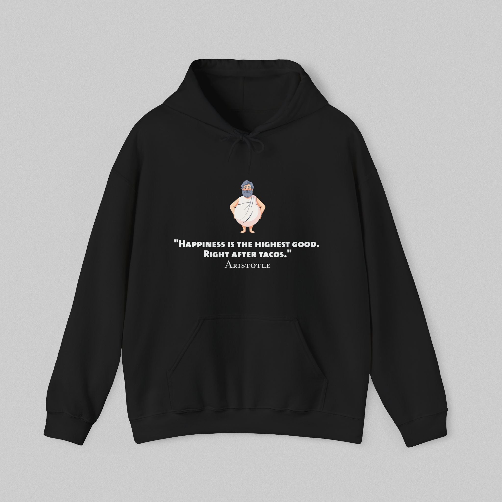 Happiness - Aristotle Men’s Hoodie