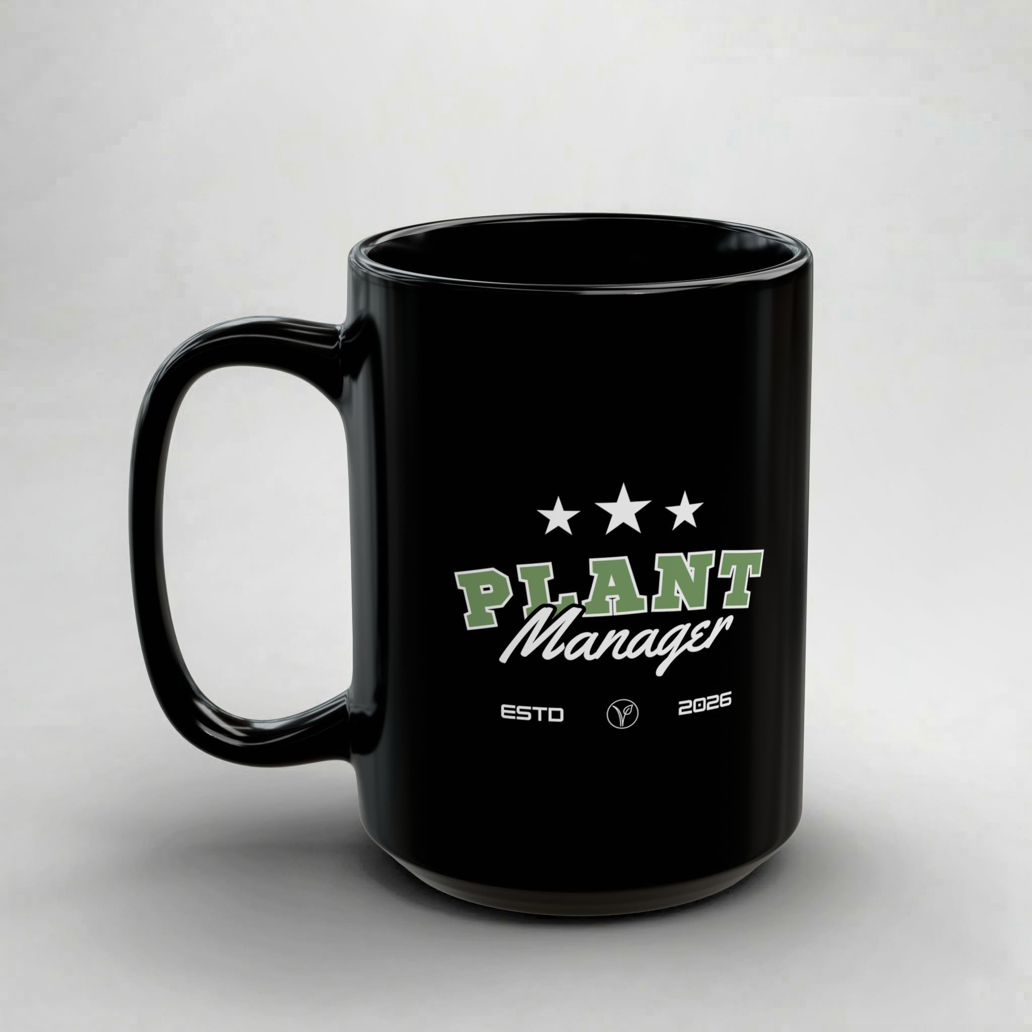 Plant Manager! Black Mug