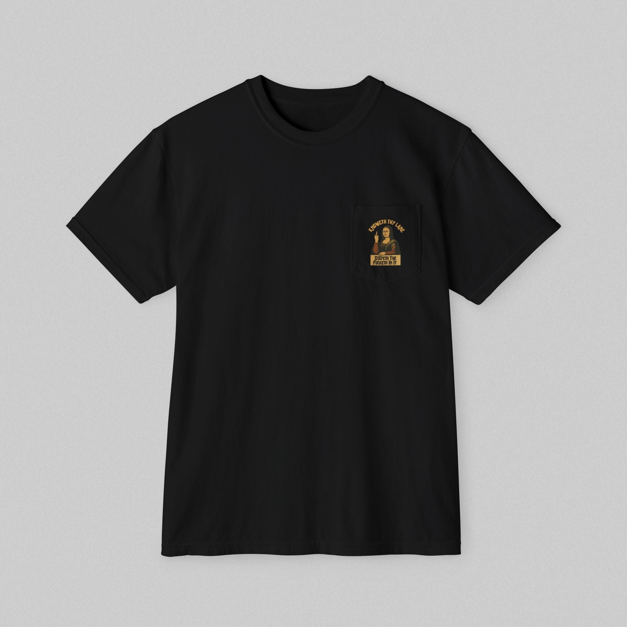Knoweth Thy Lane!! Men's Pocket T-Shirt
