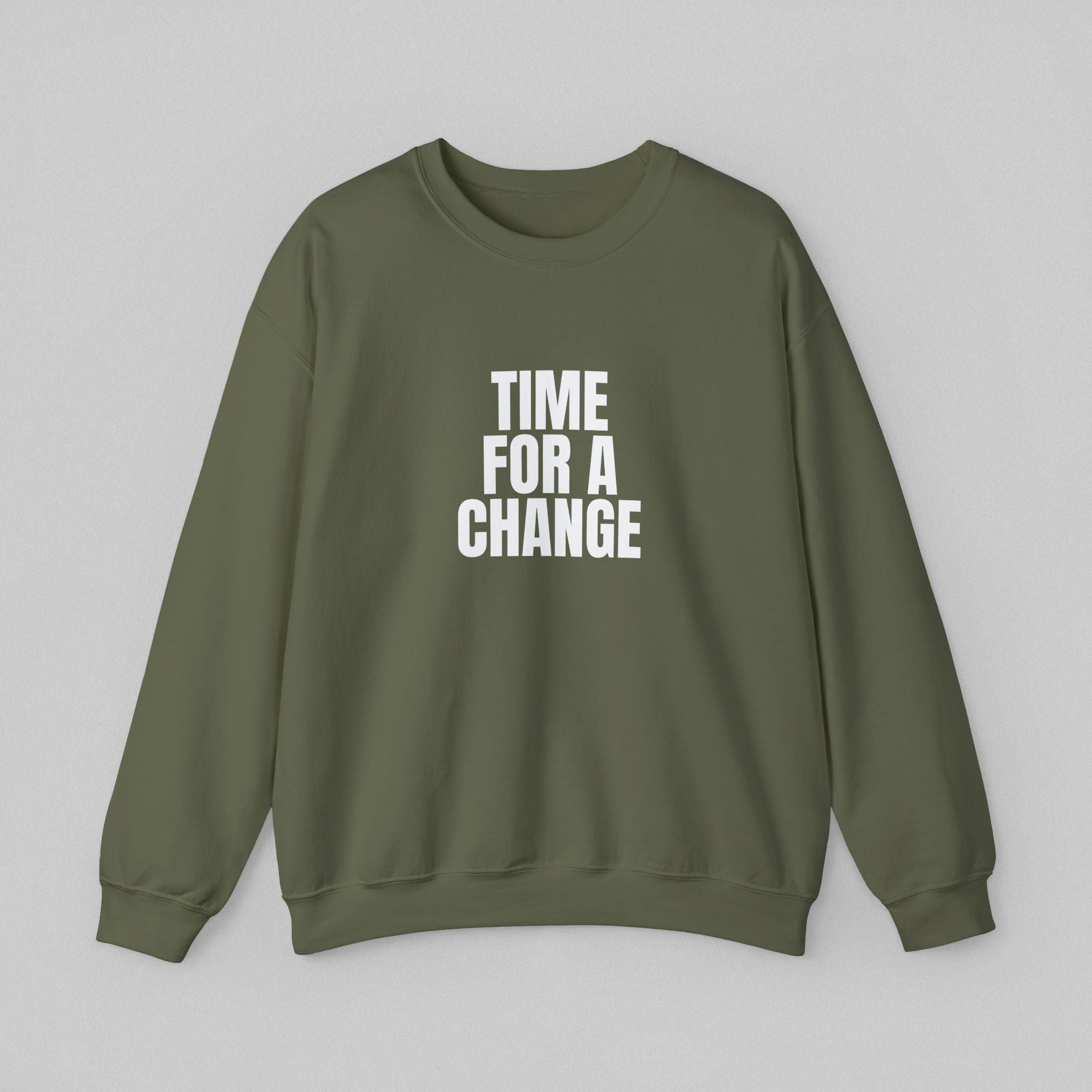 Time For A Change! Men’s Sweatshirt