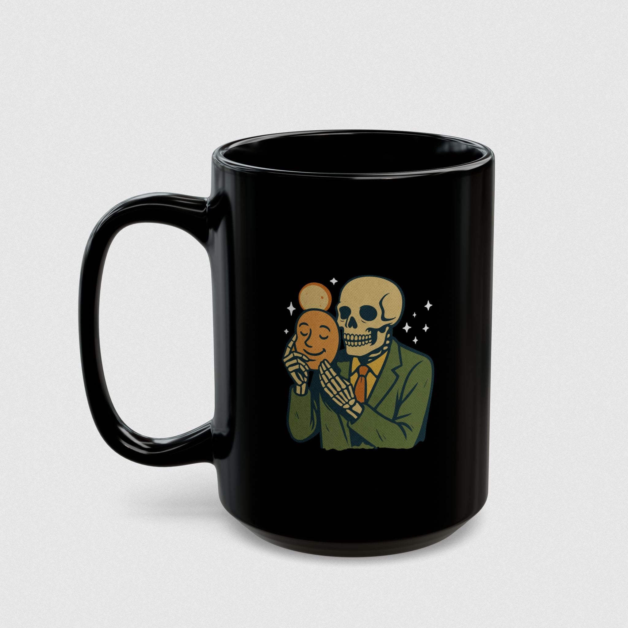 Be the Change! Black Mug
