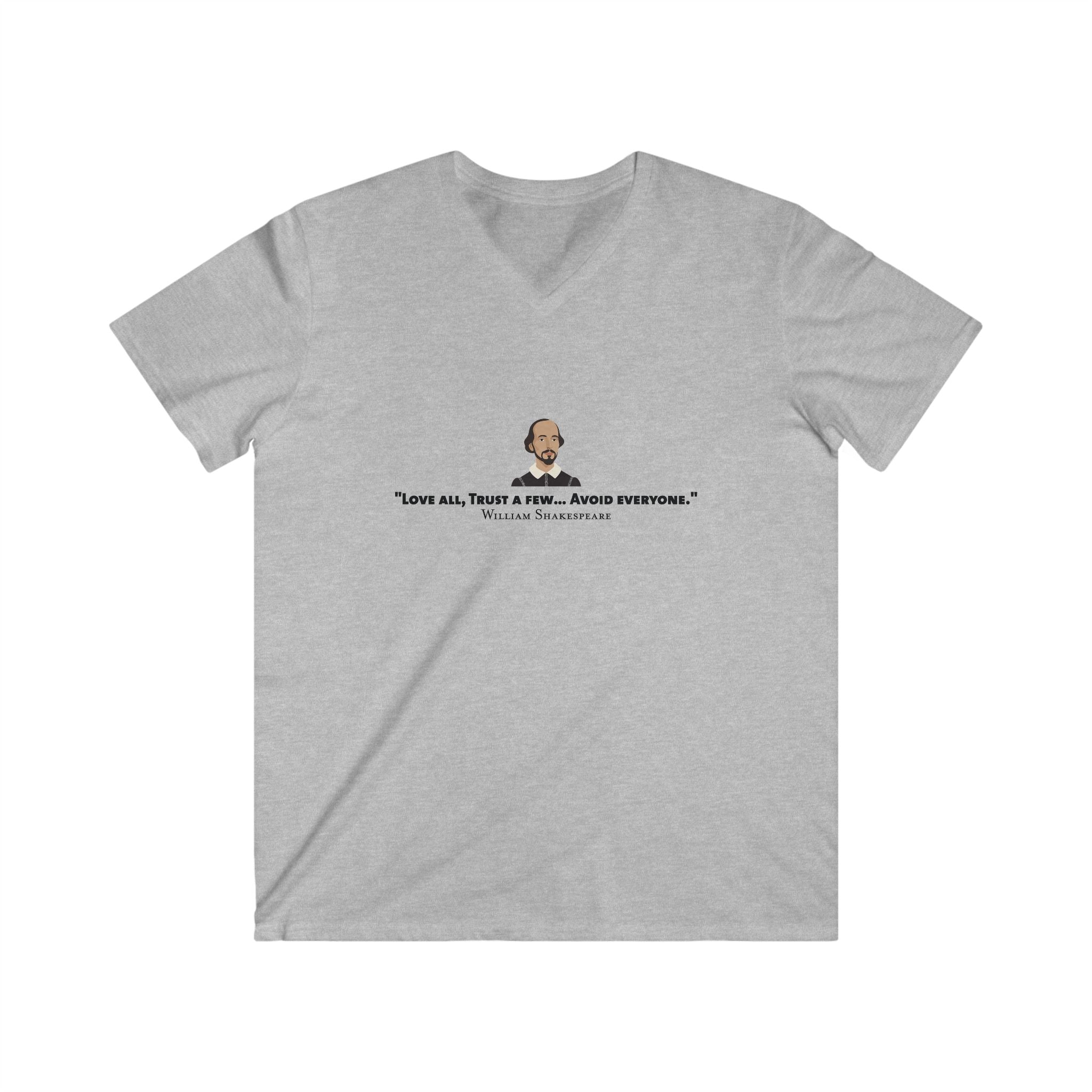 Trust Issues Club! Men’s V-Neck T-Shirt