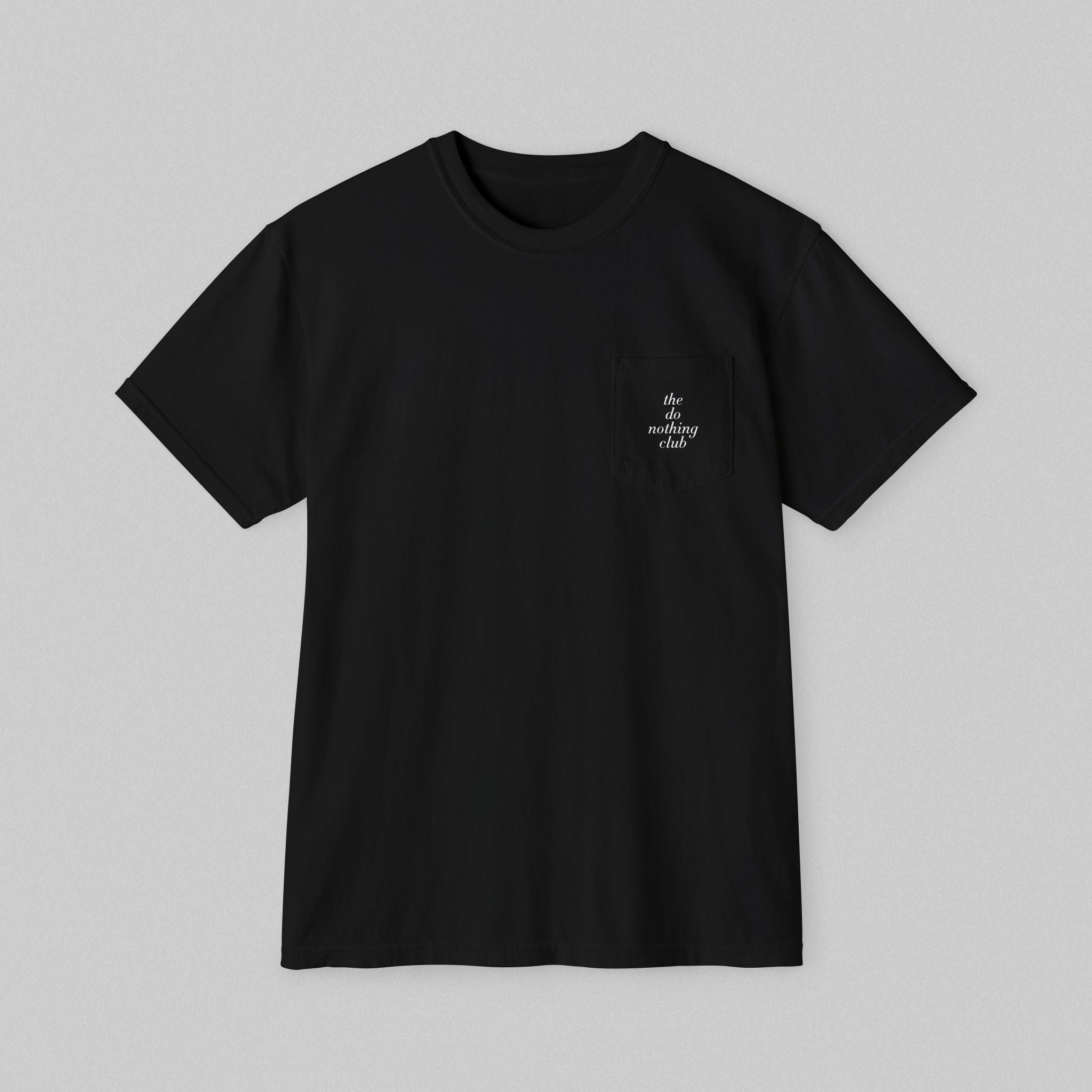 The Do Nothing Club! Men’s Pocket T-Shirt