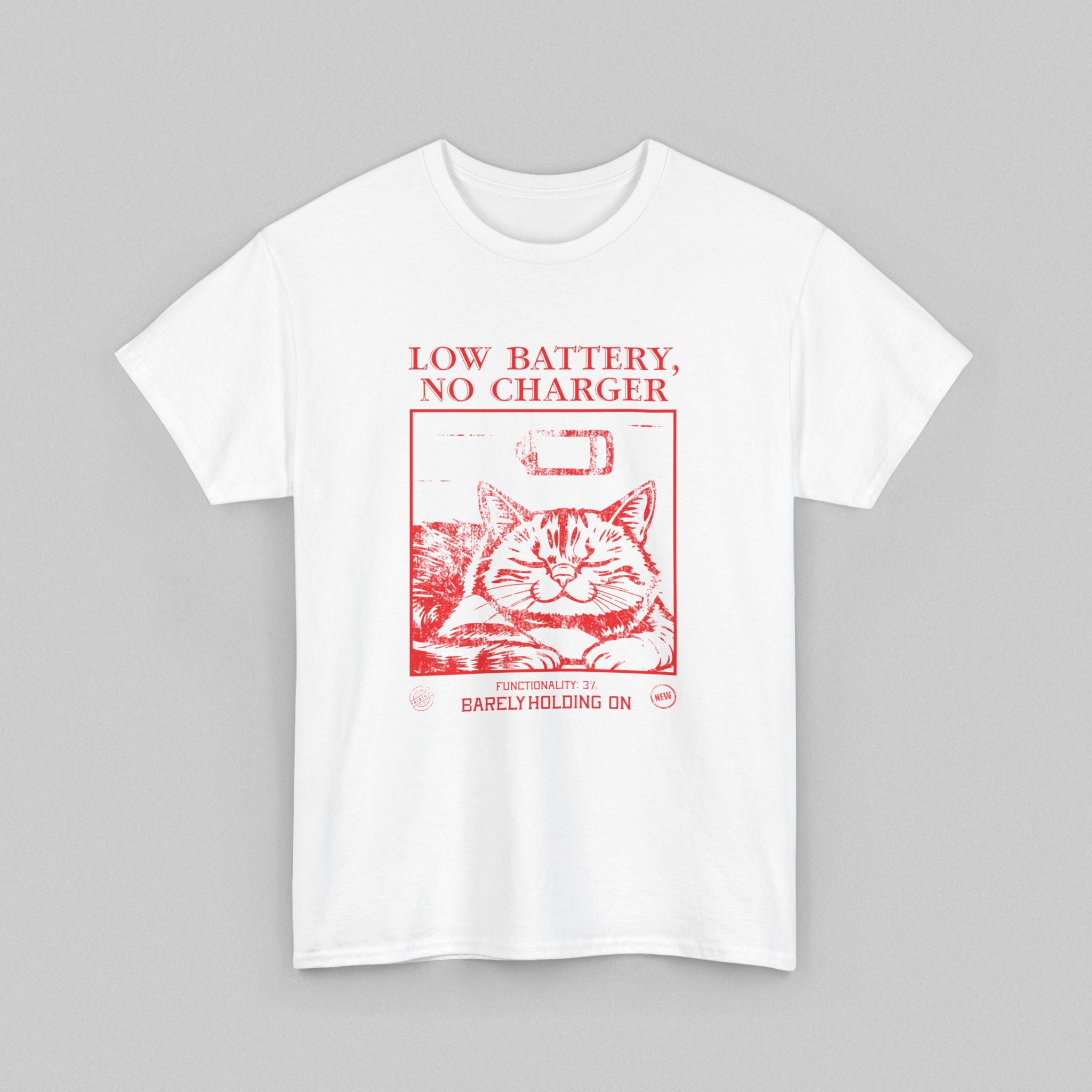 Low Battery Vintage T-shirt for Women