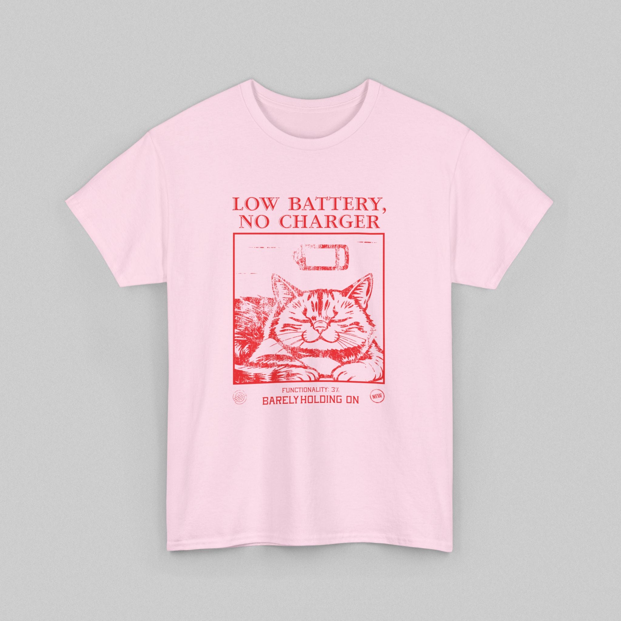 Low Battery Vintage T-shirt for Women