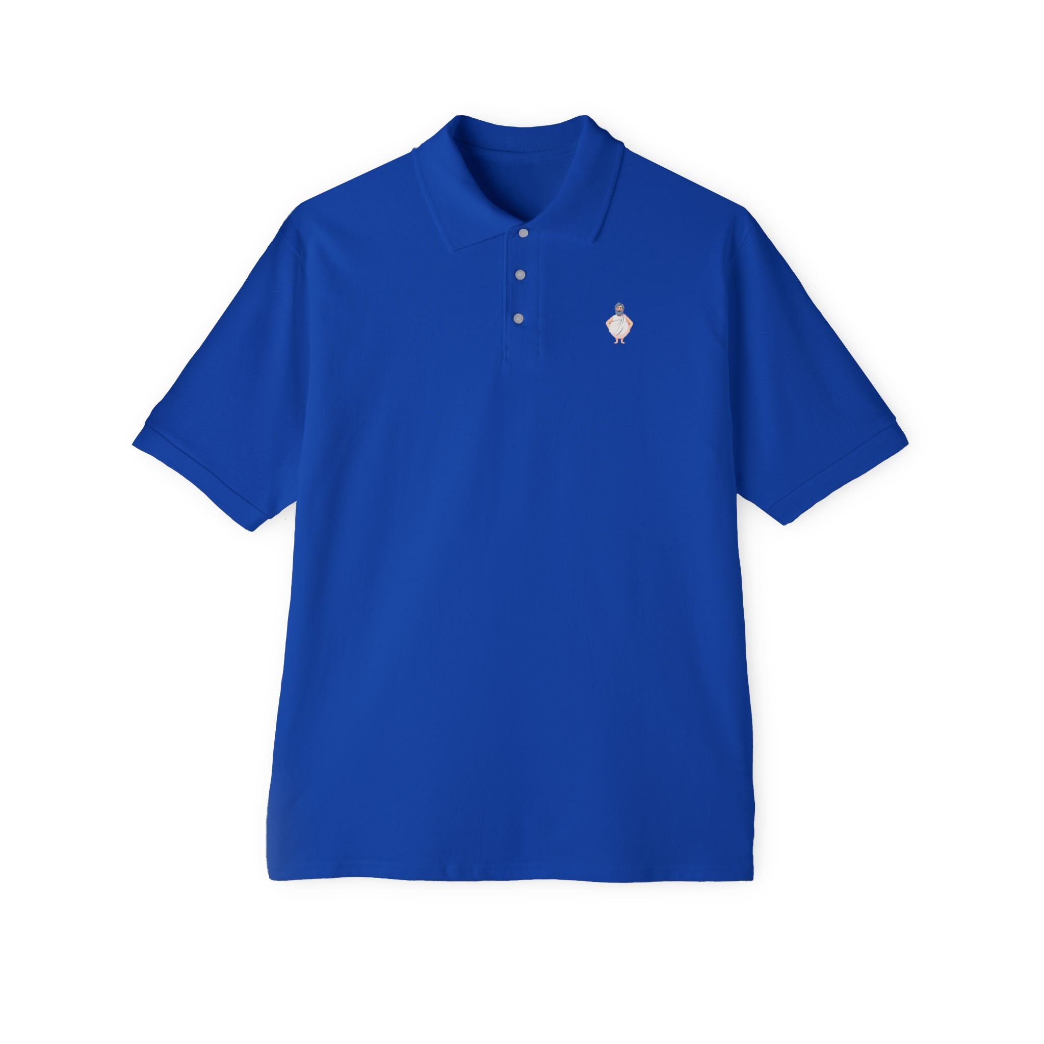 Happiness - Aristotle Men's Polo Shirt