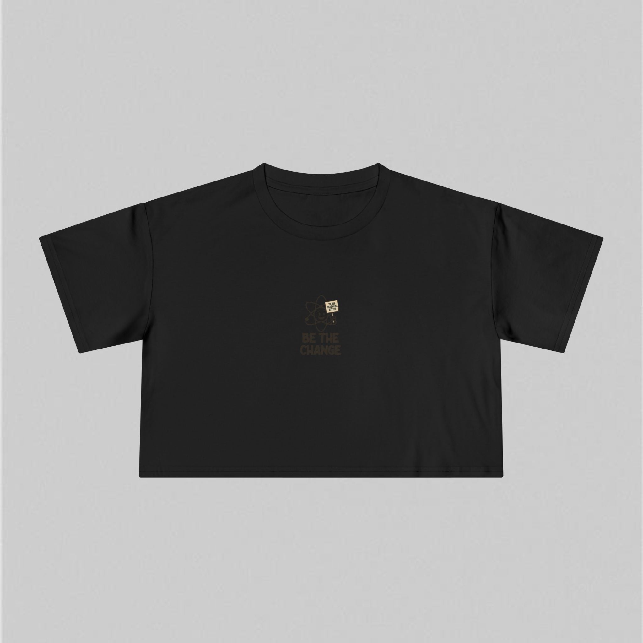 Be The Change! Crop Tee