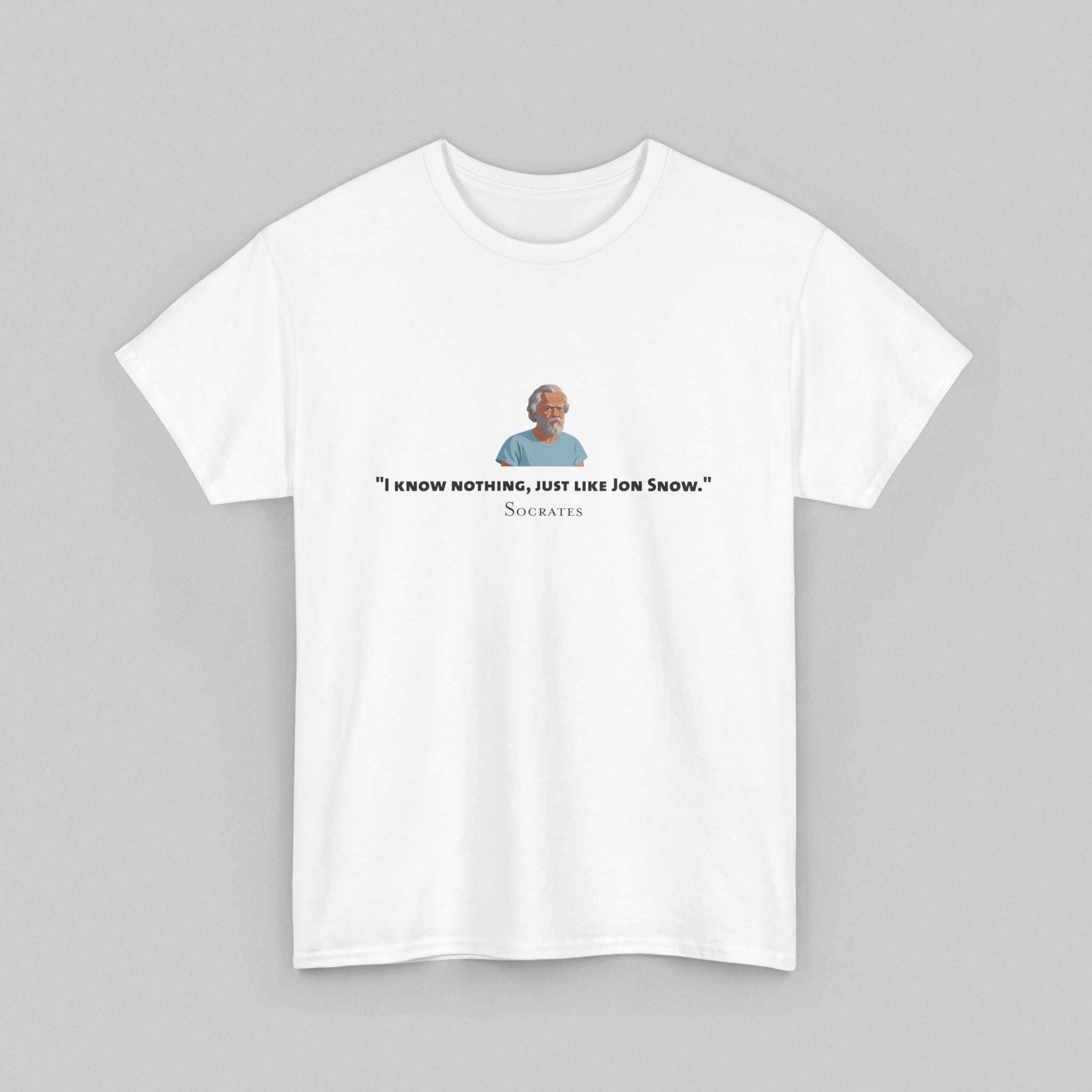 I Know Nothing - Socrates Men’s T-Shirt