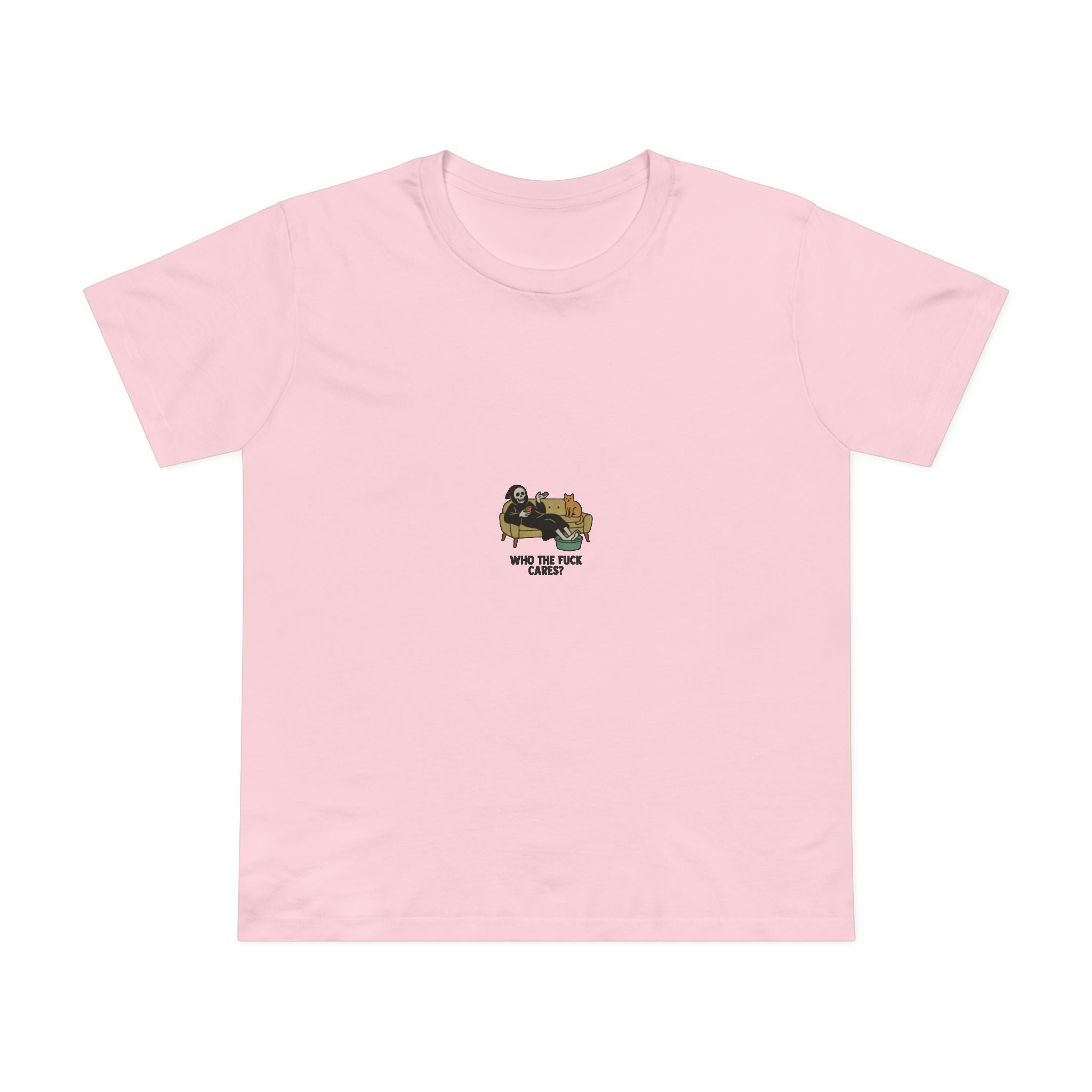 Who the Fuck Cares Women’s T-Shirt