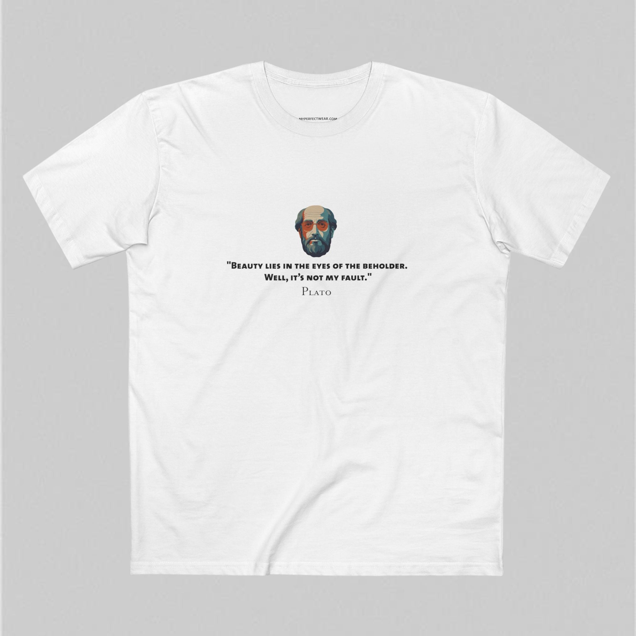 Beauty lies - Plato Men’s T-Shirt