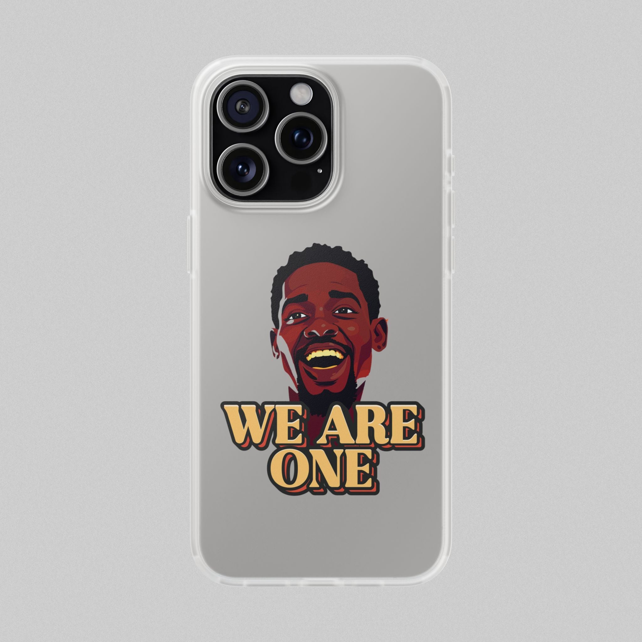 We Are One! Clear Phone Case