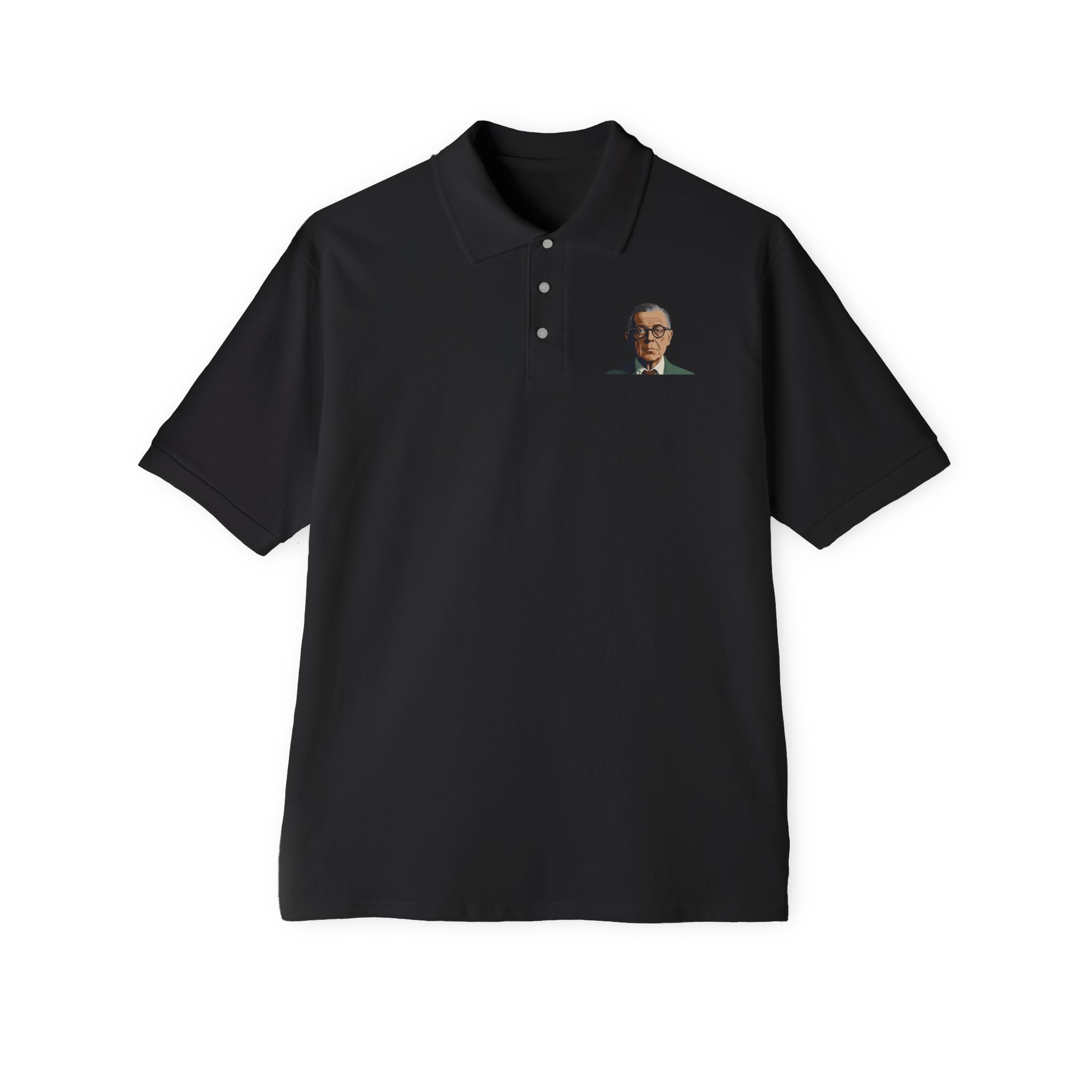 Sartre’s Reality Men's Polo Shirt