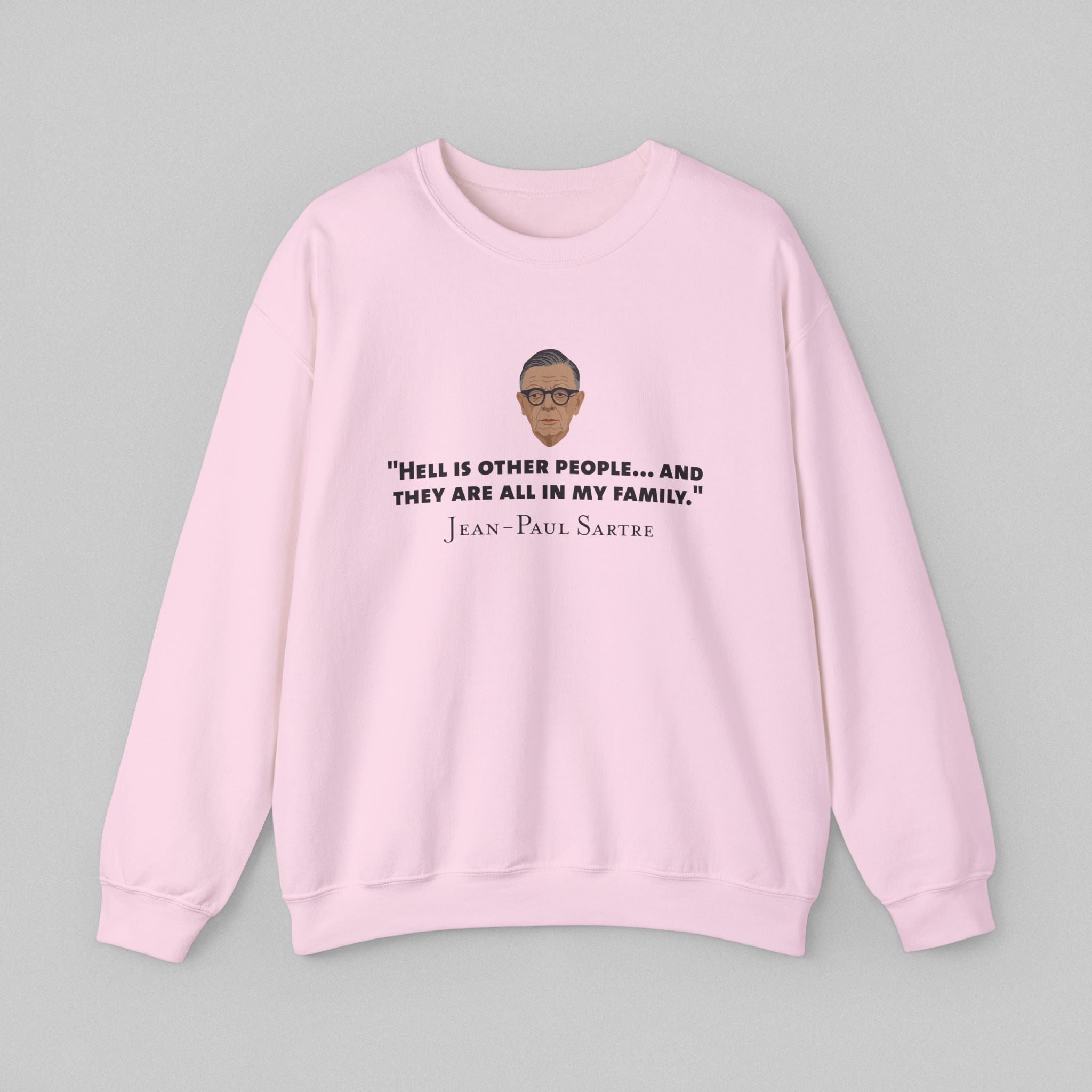 Hell is other people - Sartre Women's Sweatshirt