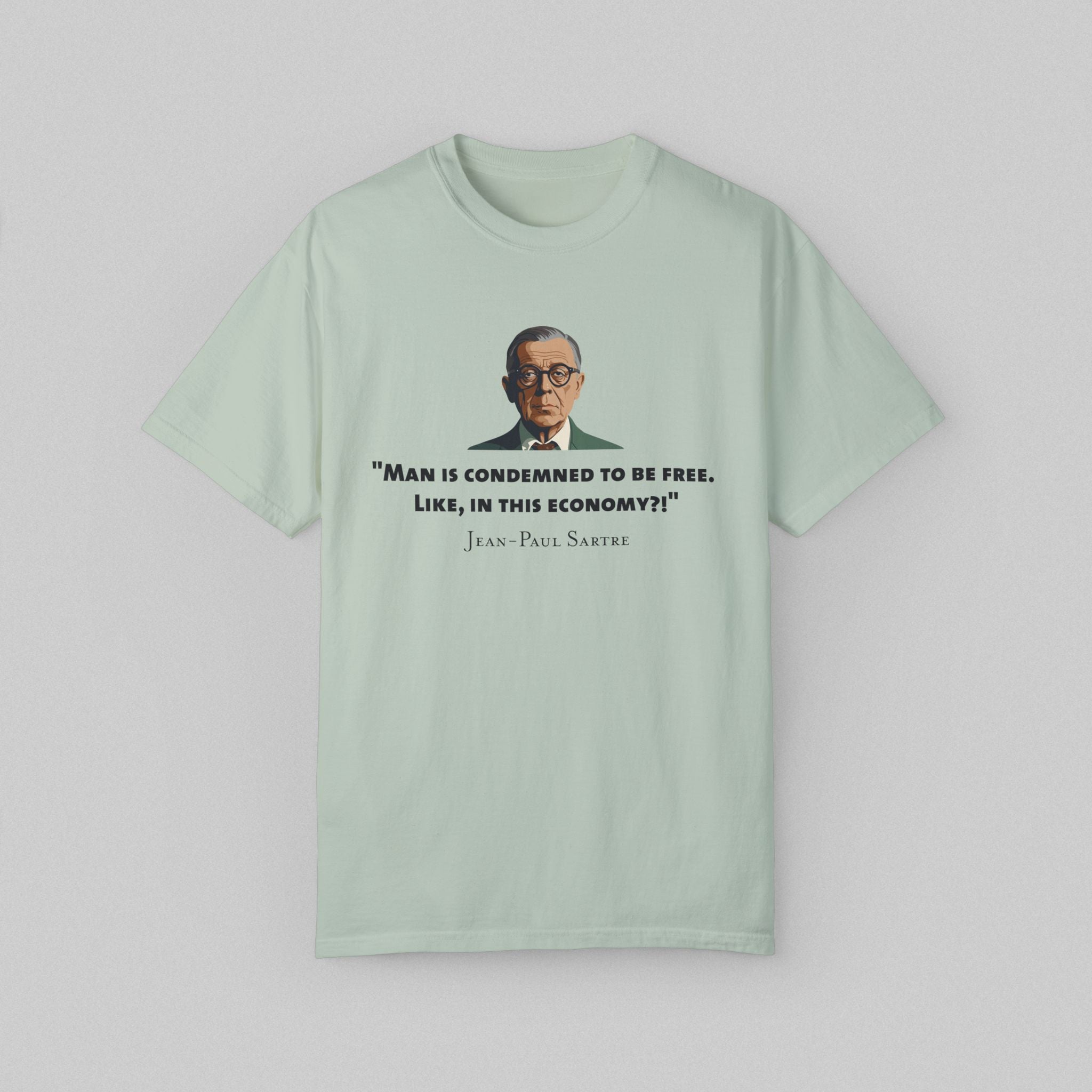 Sartre’s Reality Men's Dyed T-Shirt