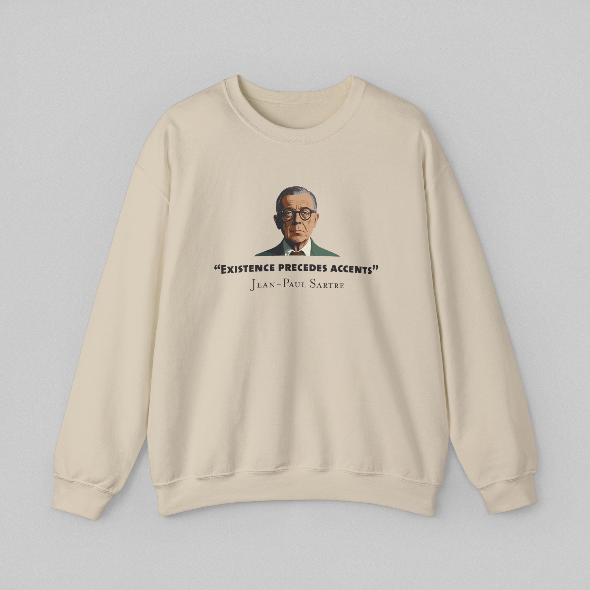 Existence Precedes - Sartre Women's Sweatshirt