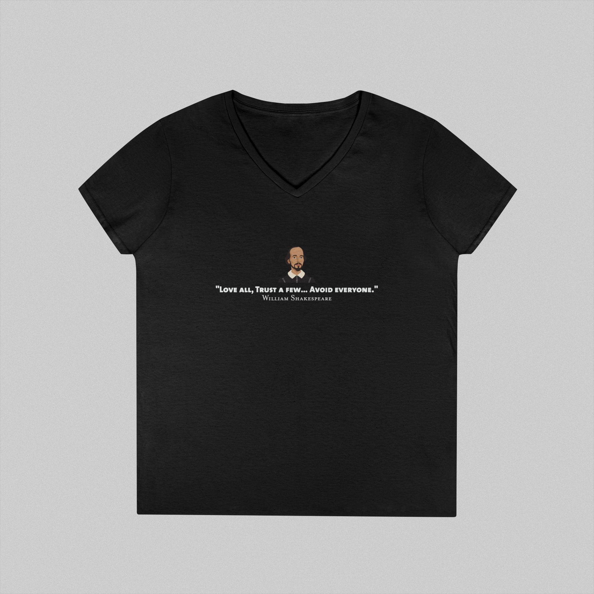 Trust Issues Club! Women’s V-Neck T-Shirt