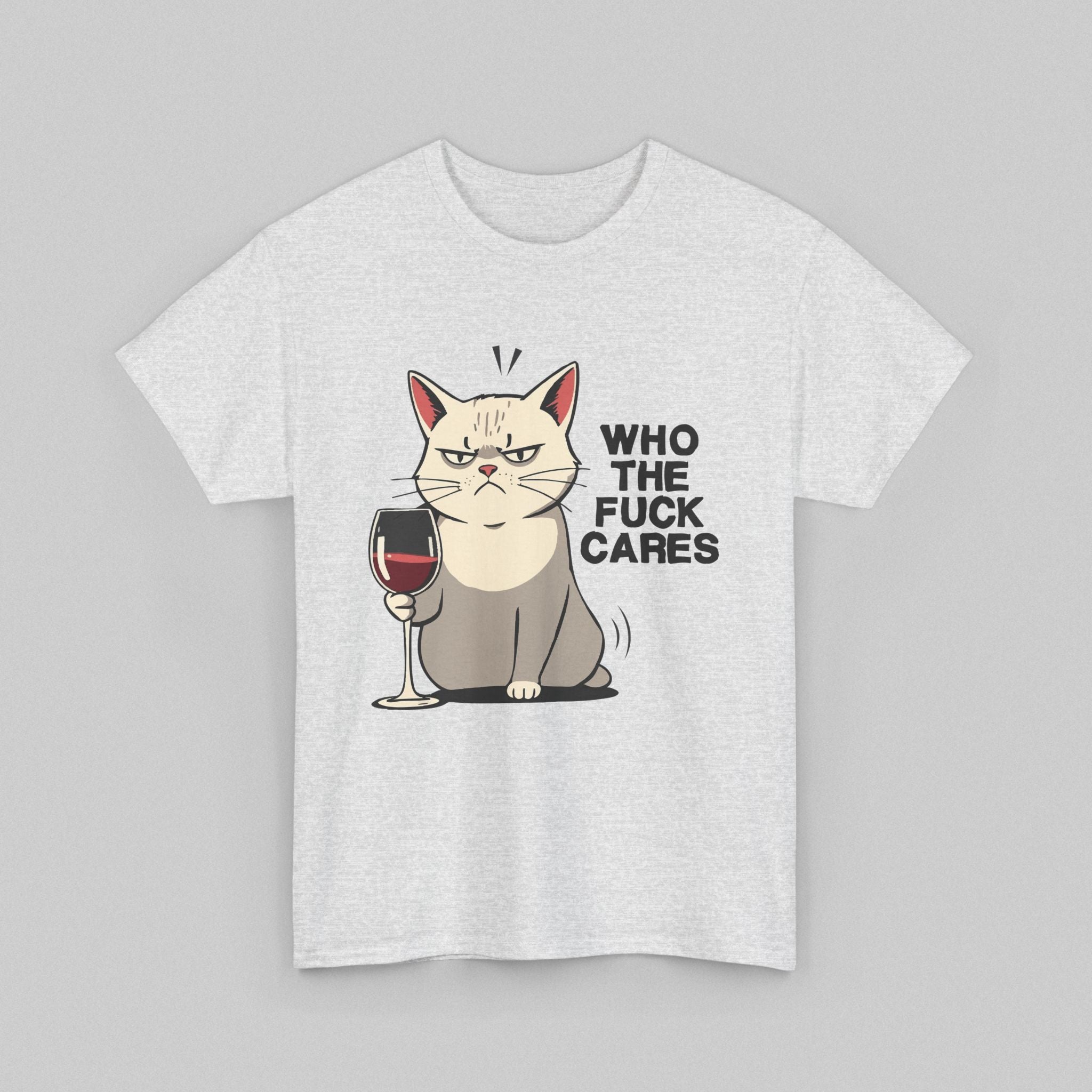 Who the Fuck Cares Men's T-Shirt