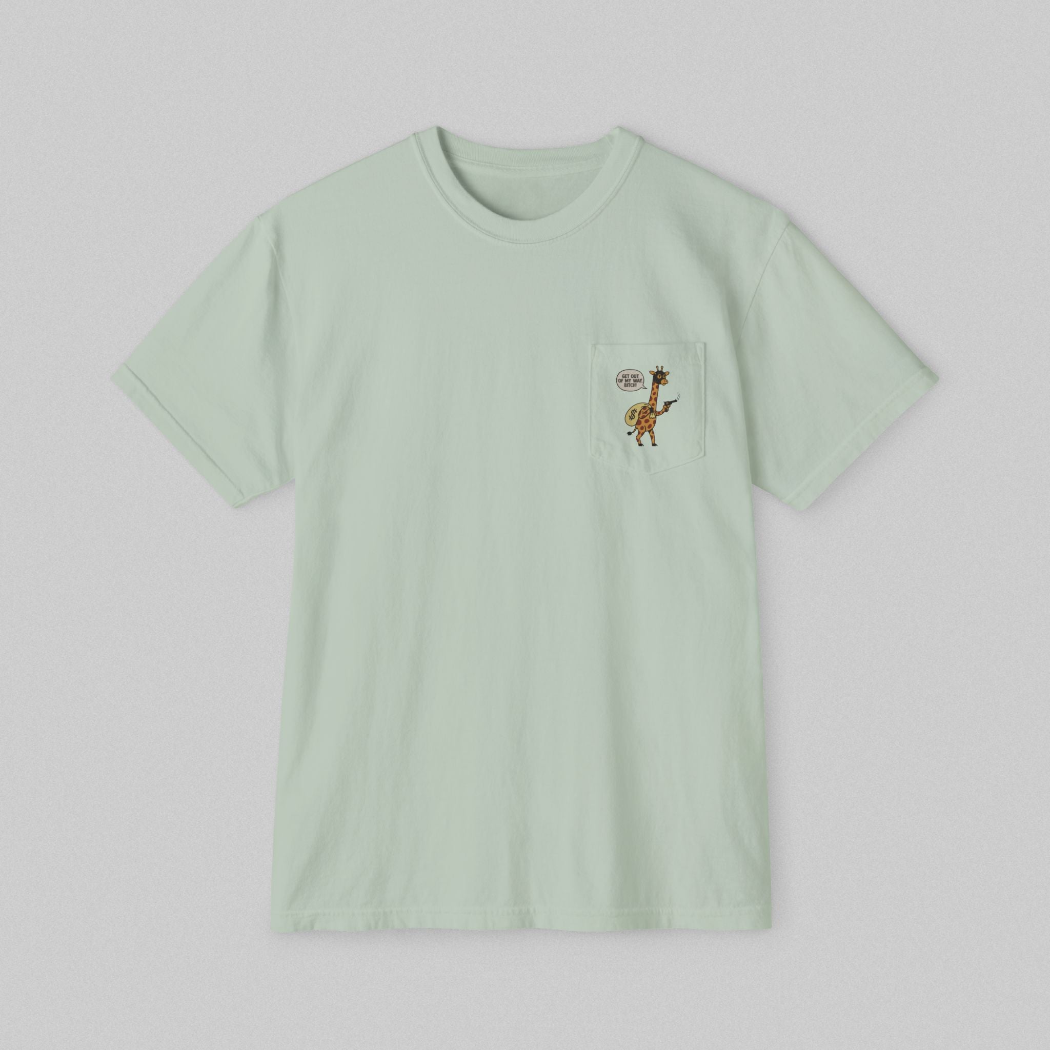 Get Out Of My Way Bitch! Women's Pocket T-Shirt
