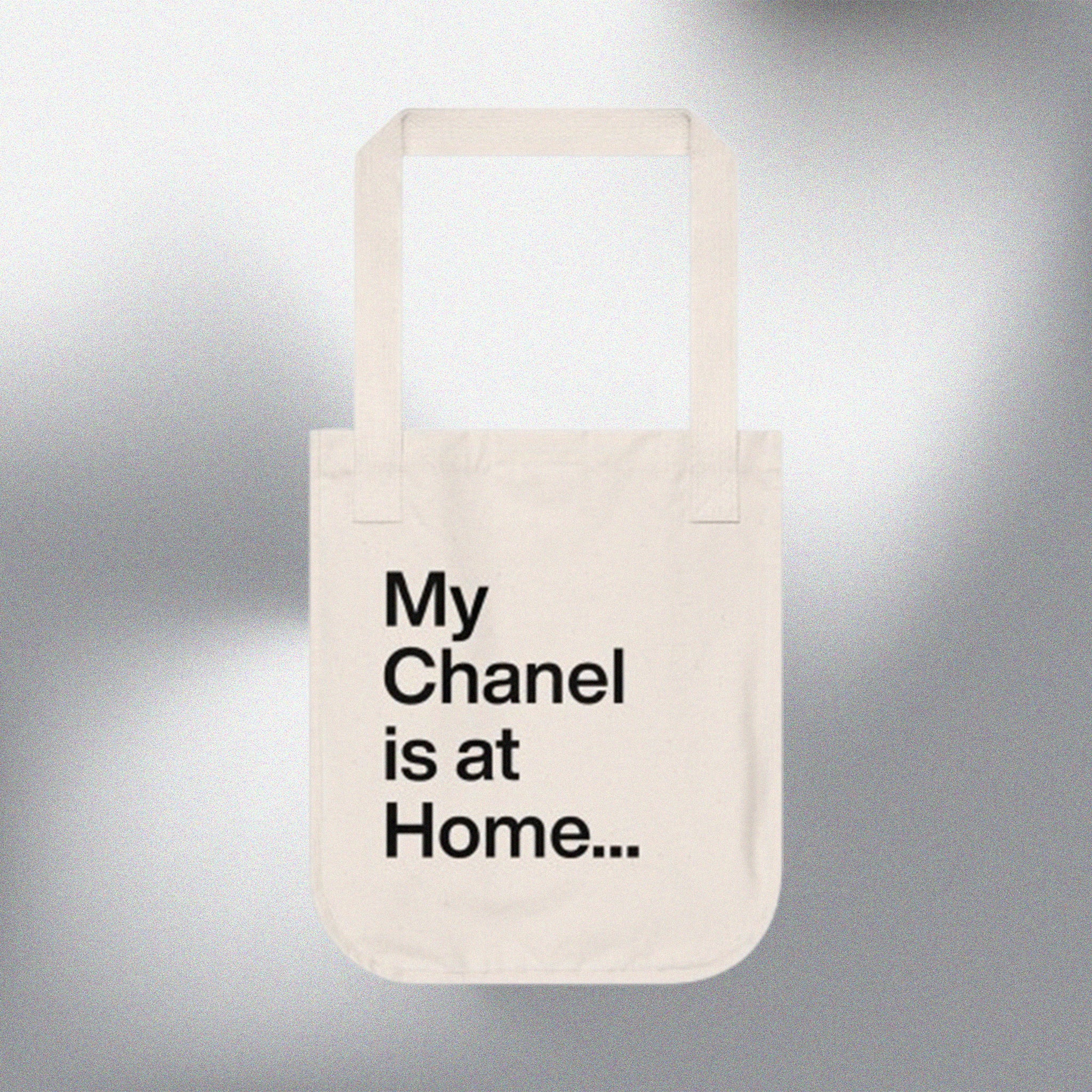 My Chanel Is at Home Organic Canvas Tote