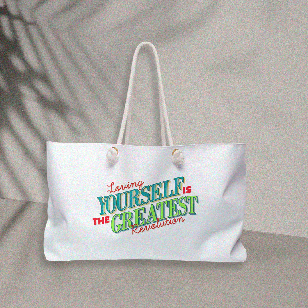 Loving Yourself Weekender Bag