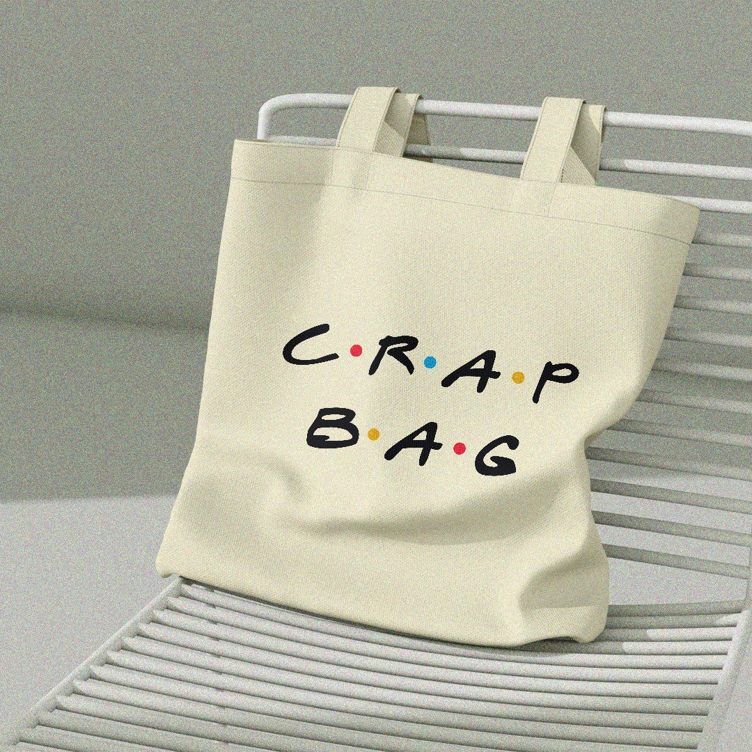 Crap Bag Canvas Tote