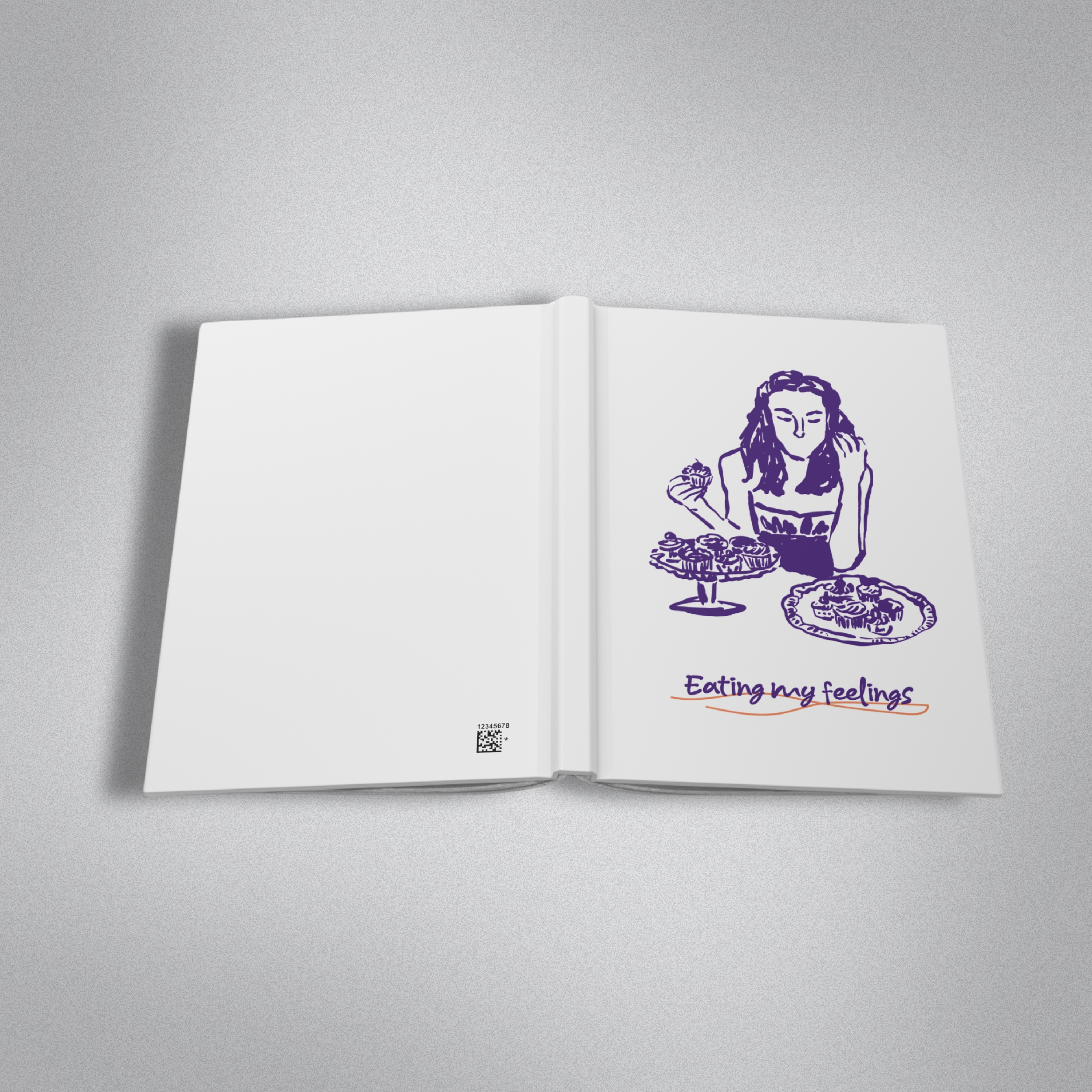 Eat your Feelings! Hardcover Journal