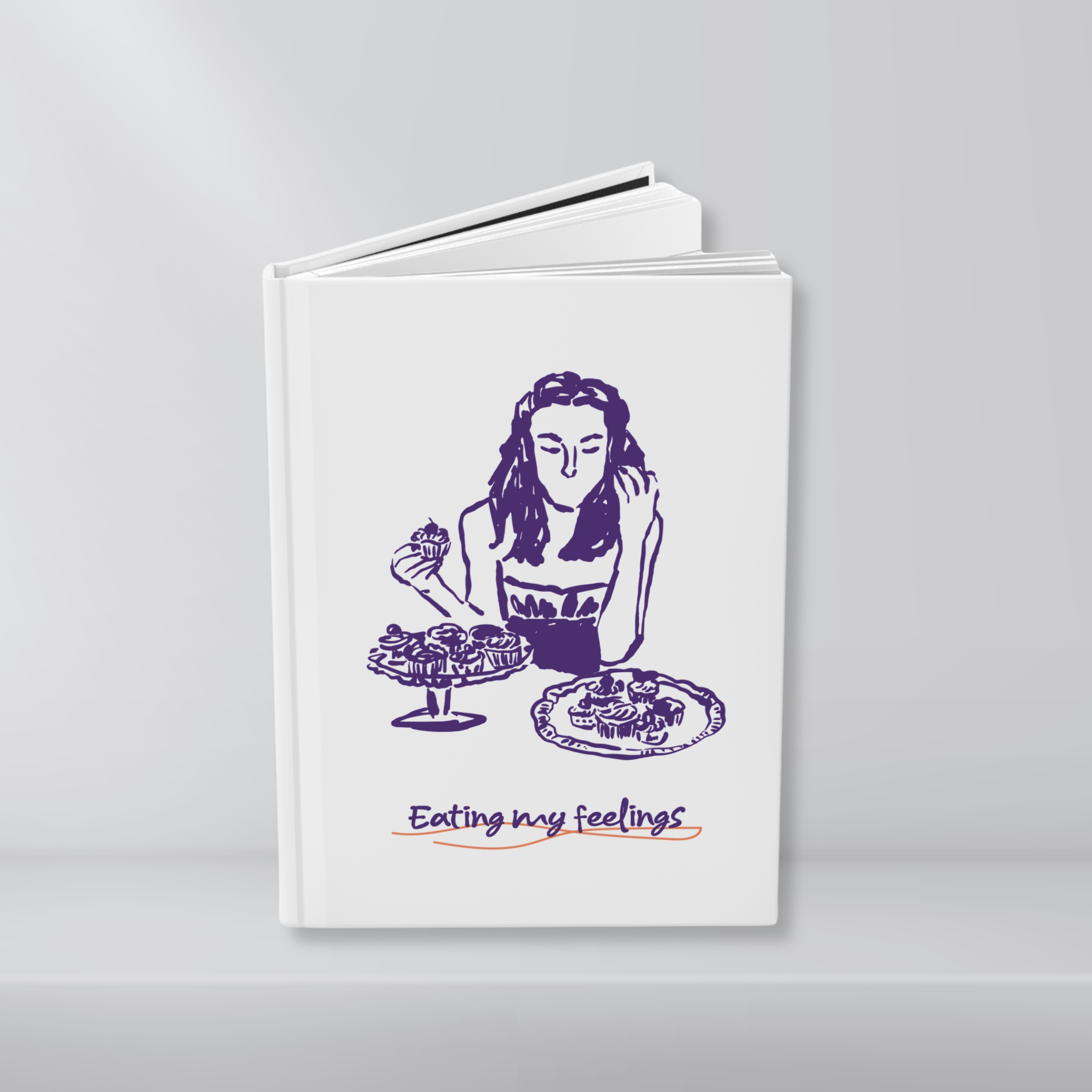 Eat your Feelings! Hardcover Journal