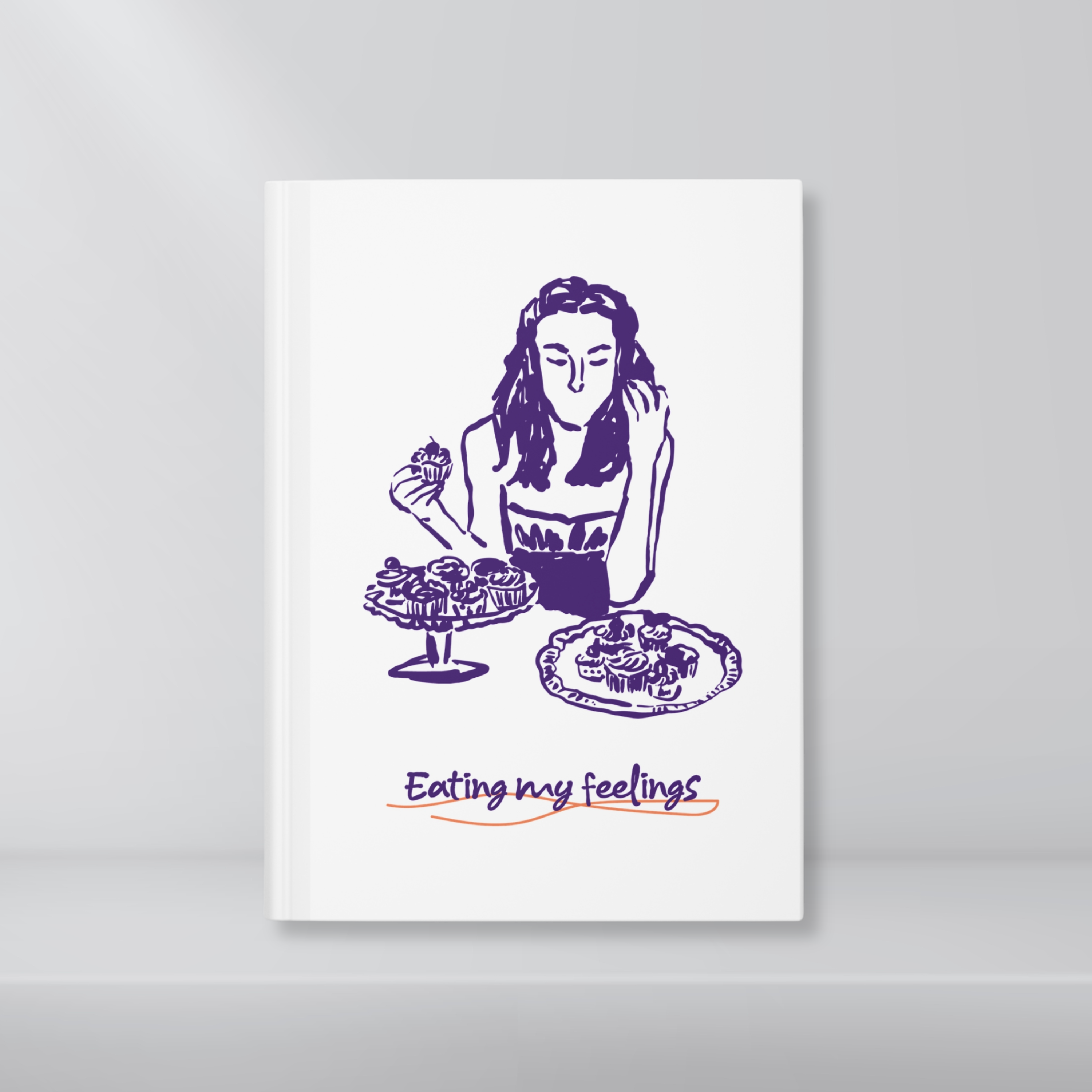 Eat your Feelings! Hardcover Journal