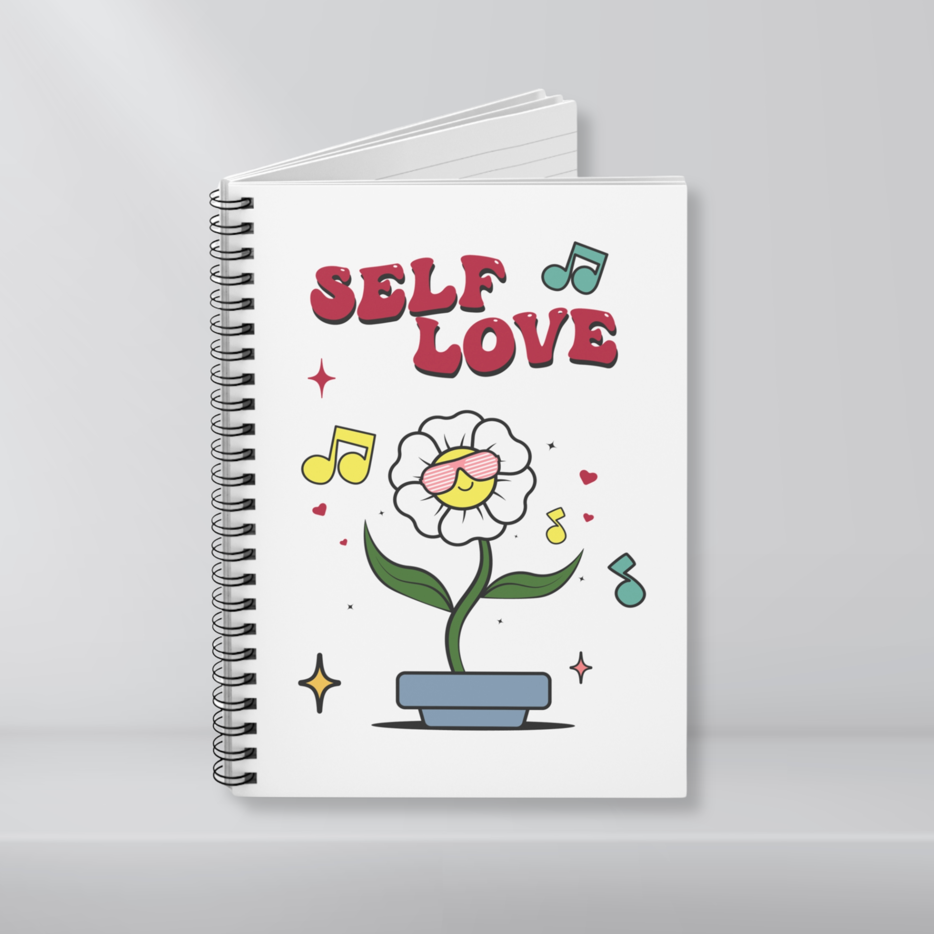 Love yourself! Spiral Notebook