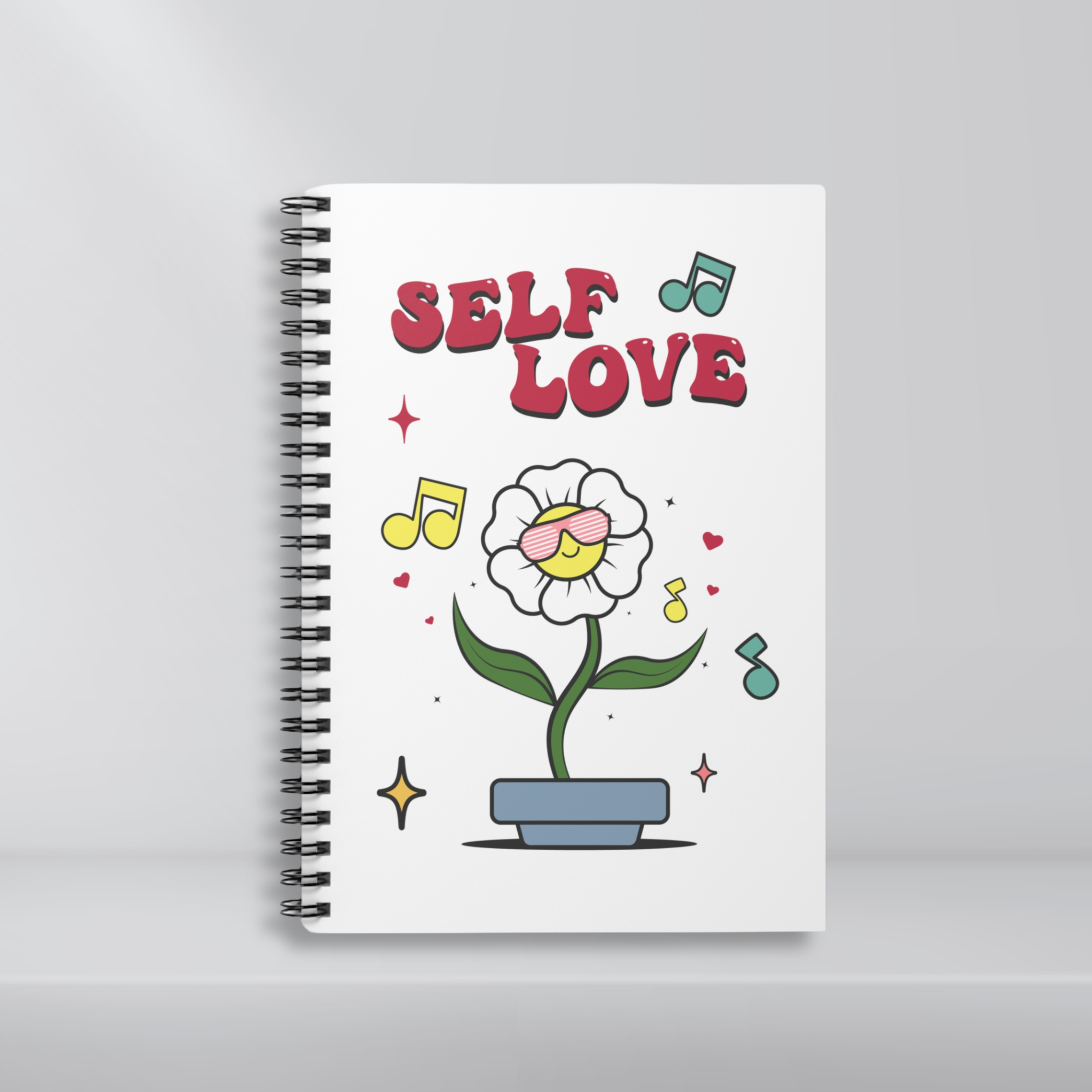 Love yourself! Spiral Notebook