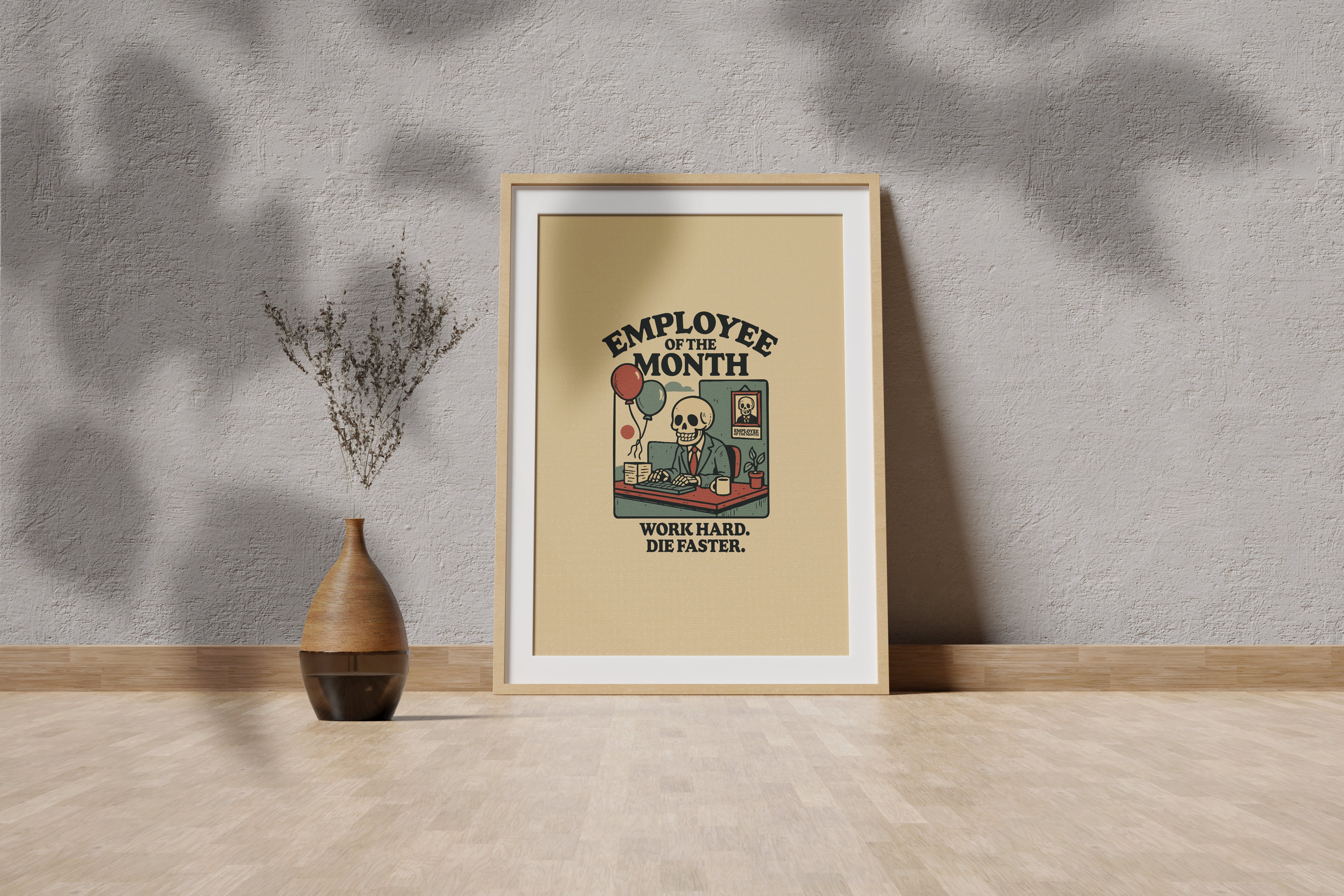 Employee of The Month! Poster