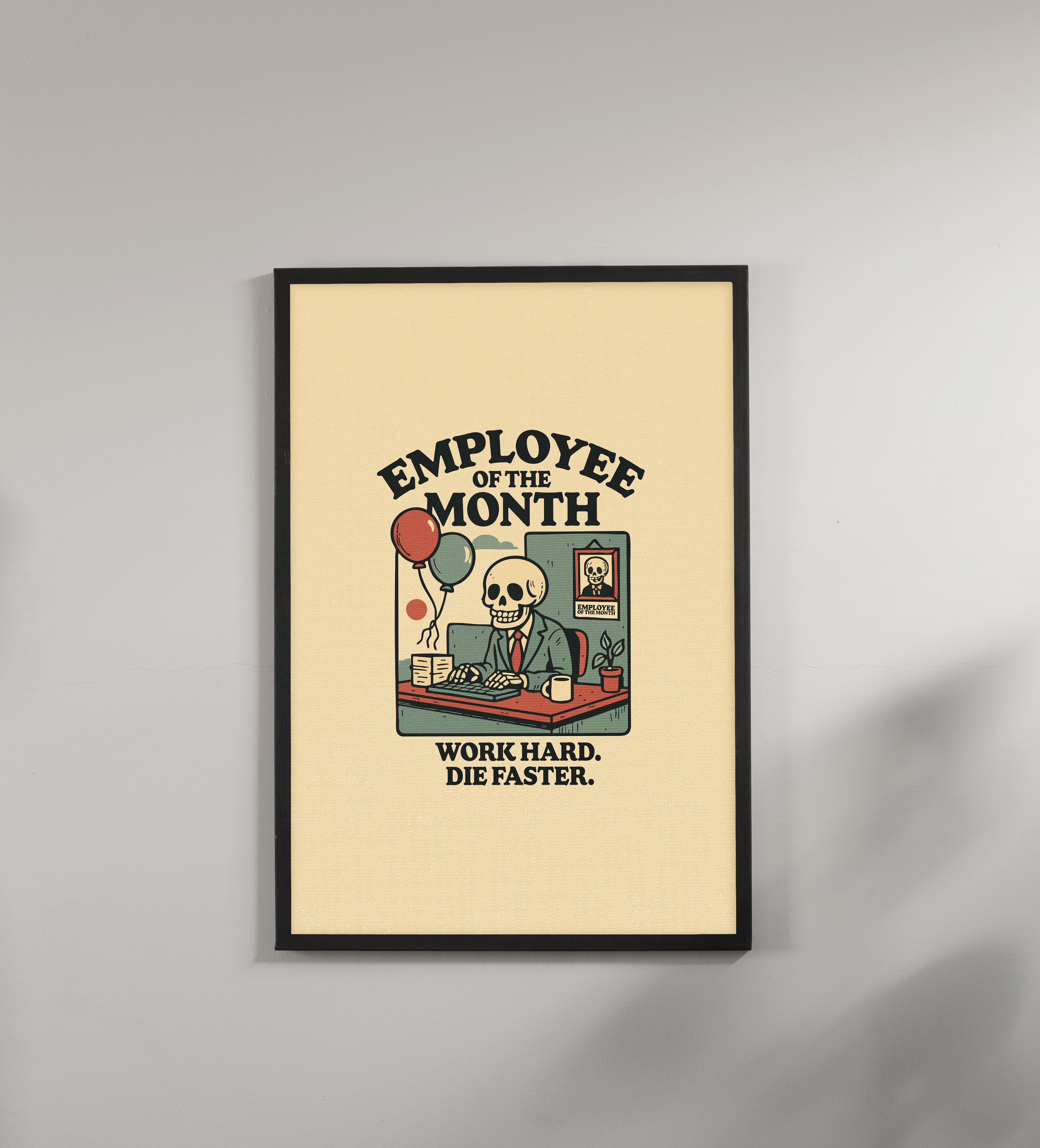 Employee of The Month! Poster