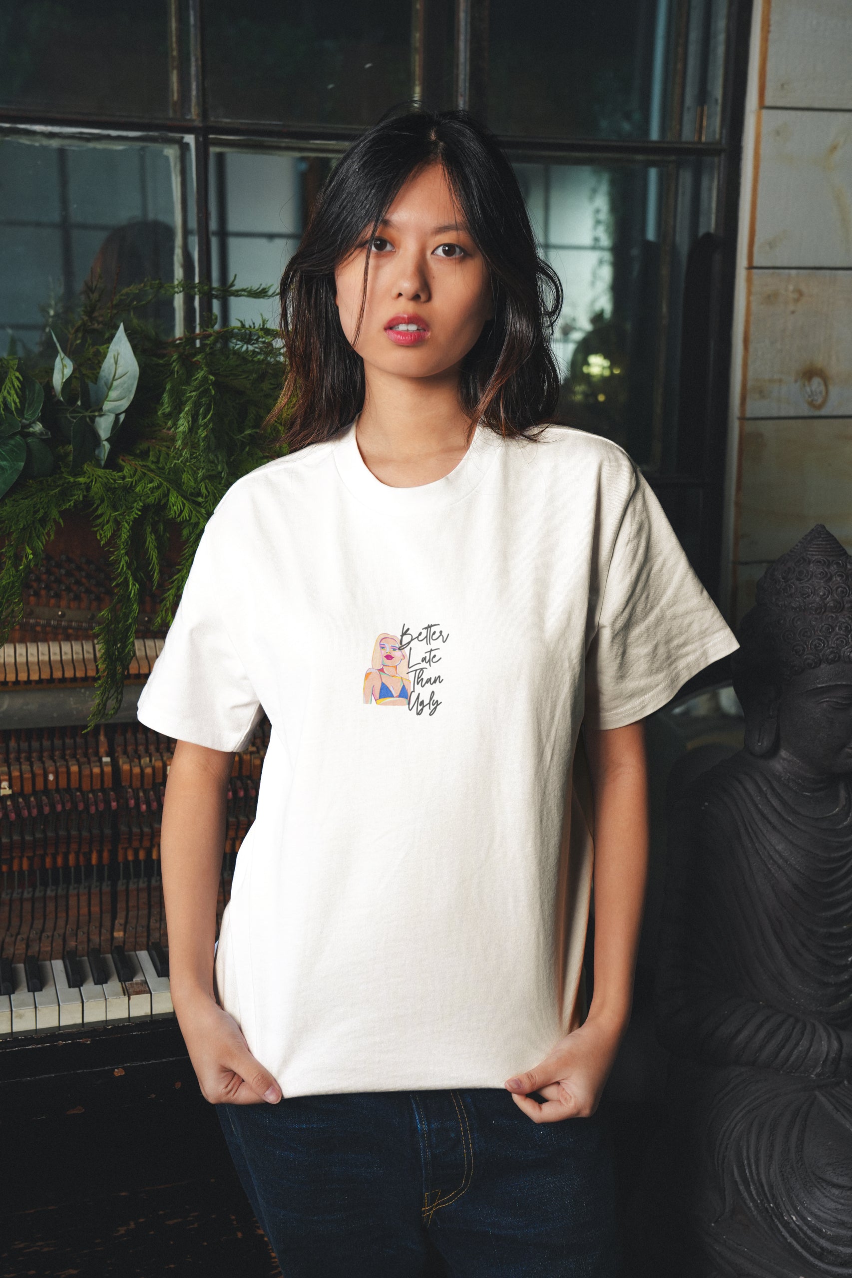 Better Late Than Ugly! Oversized T-Shirt