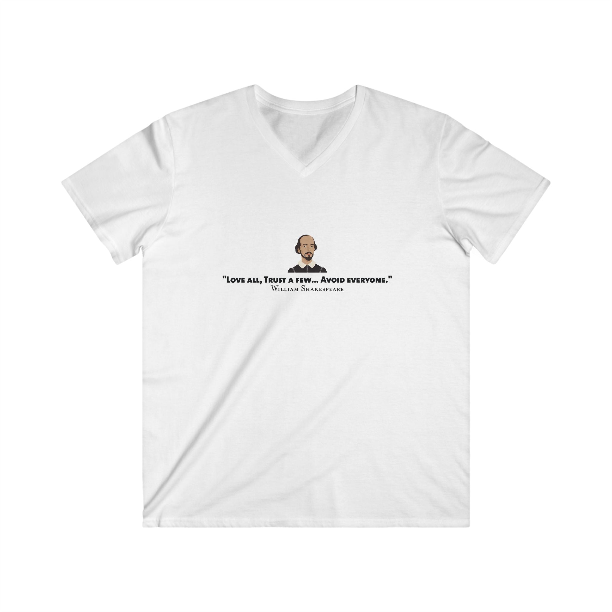 Trust Issues Club! Men’s V-Neck T-Shirt