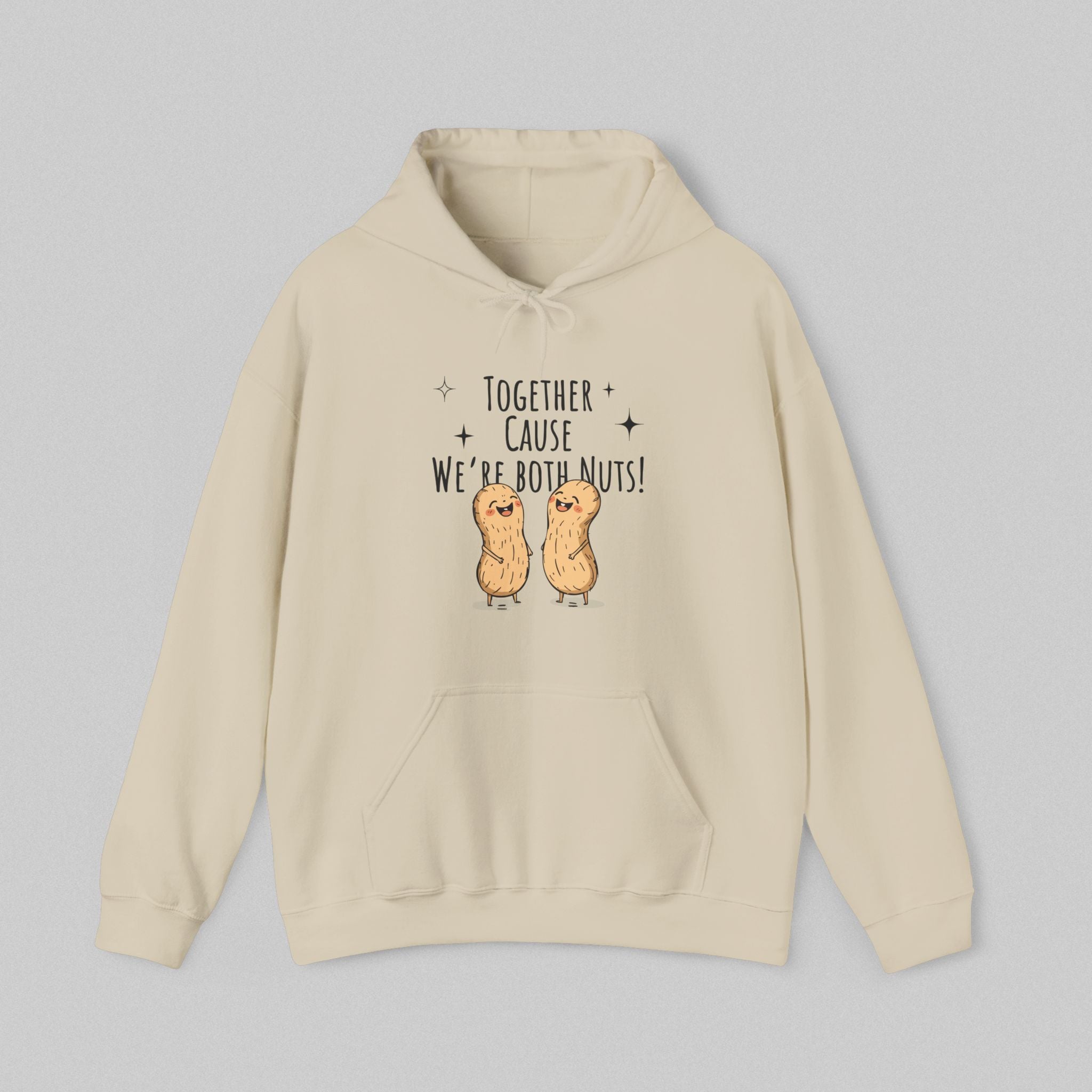 Nuts Together! Men's Hoodie