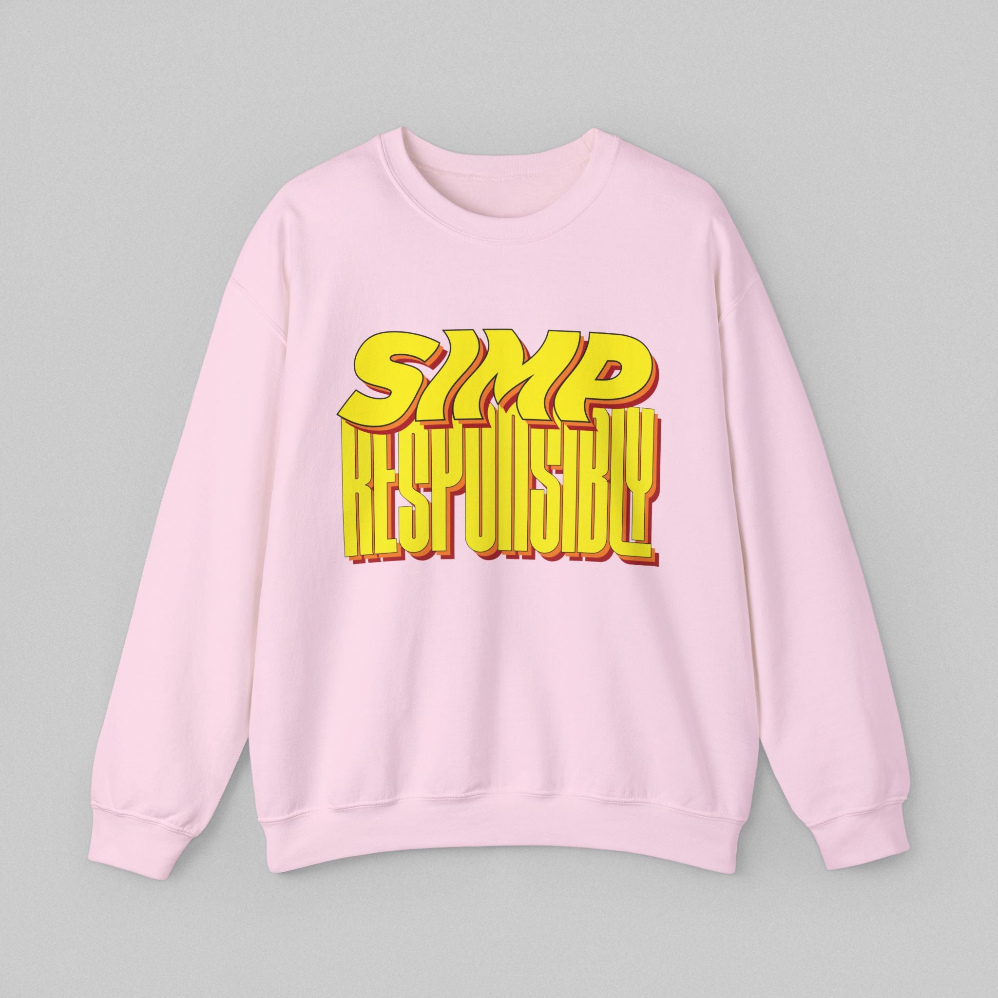 Simp Responsibly Women’s Sweatshirt