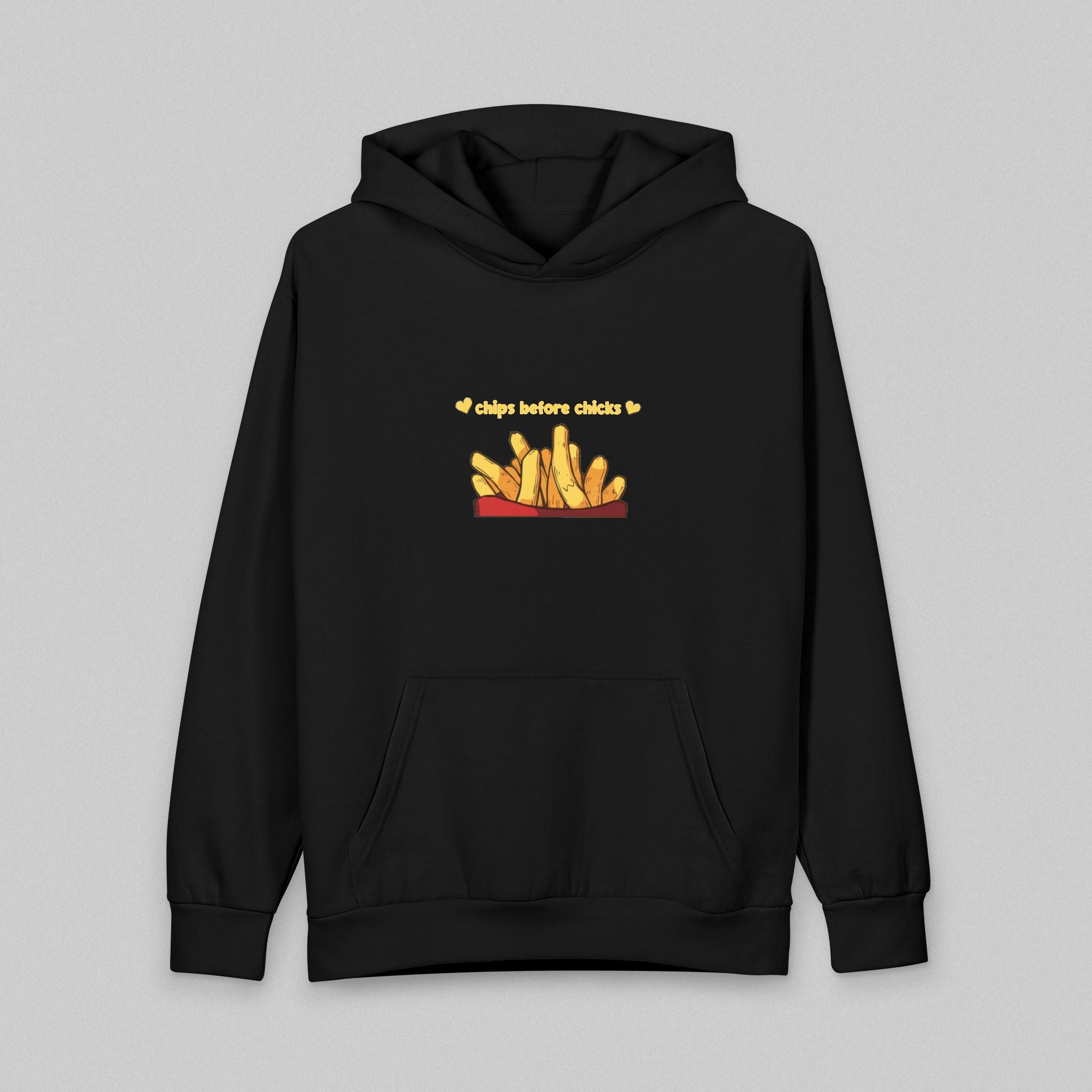 Chips before Chicks! Men's Hoodie