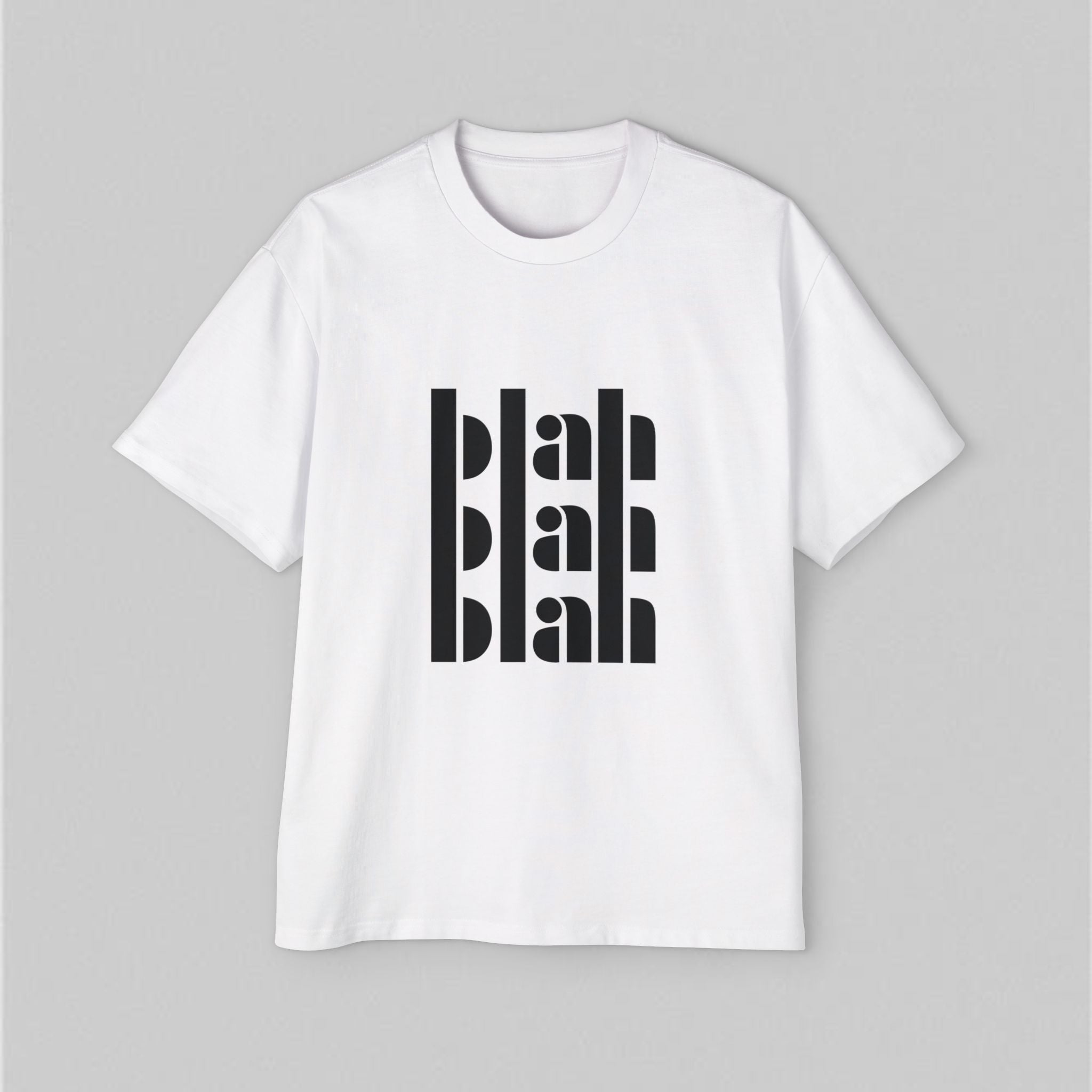 Blah Blah Blah! women's Oversized T-Shirt
