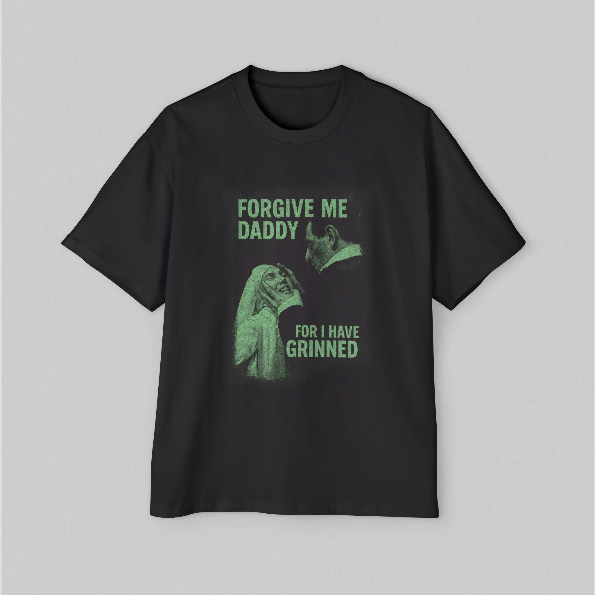 Forgive me Daddy! Men's Oversized T-Shirt