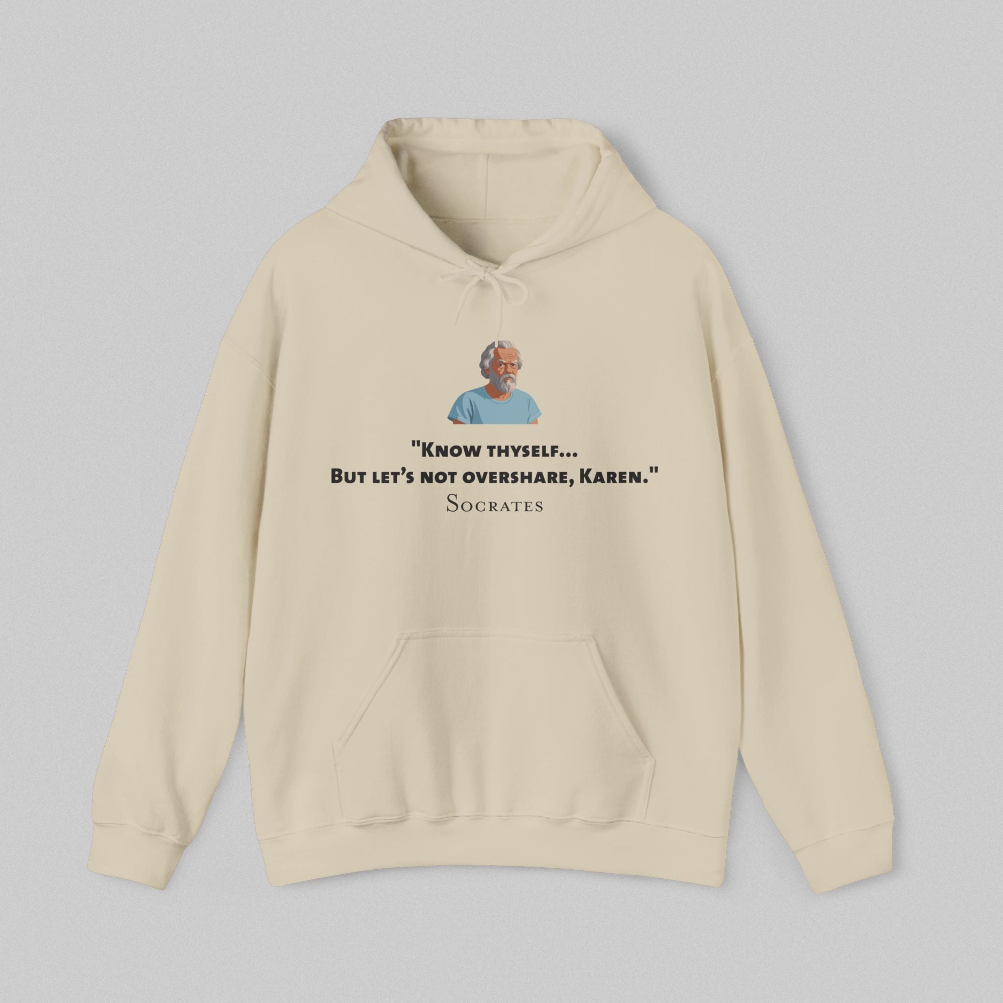 Karen-Free Philosophy Men's Hoodie