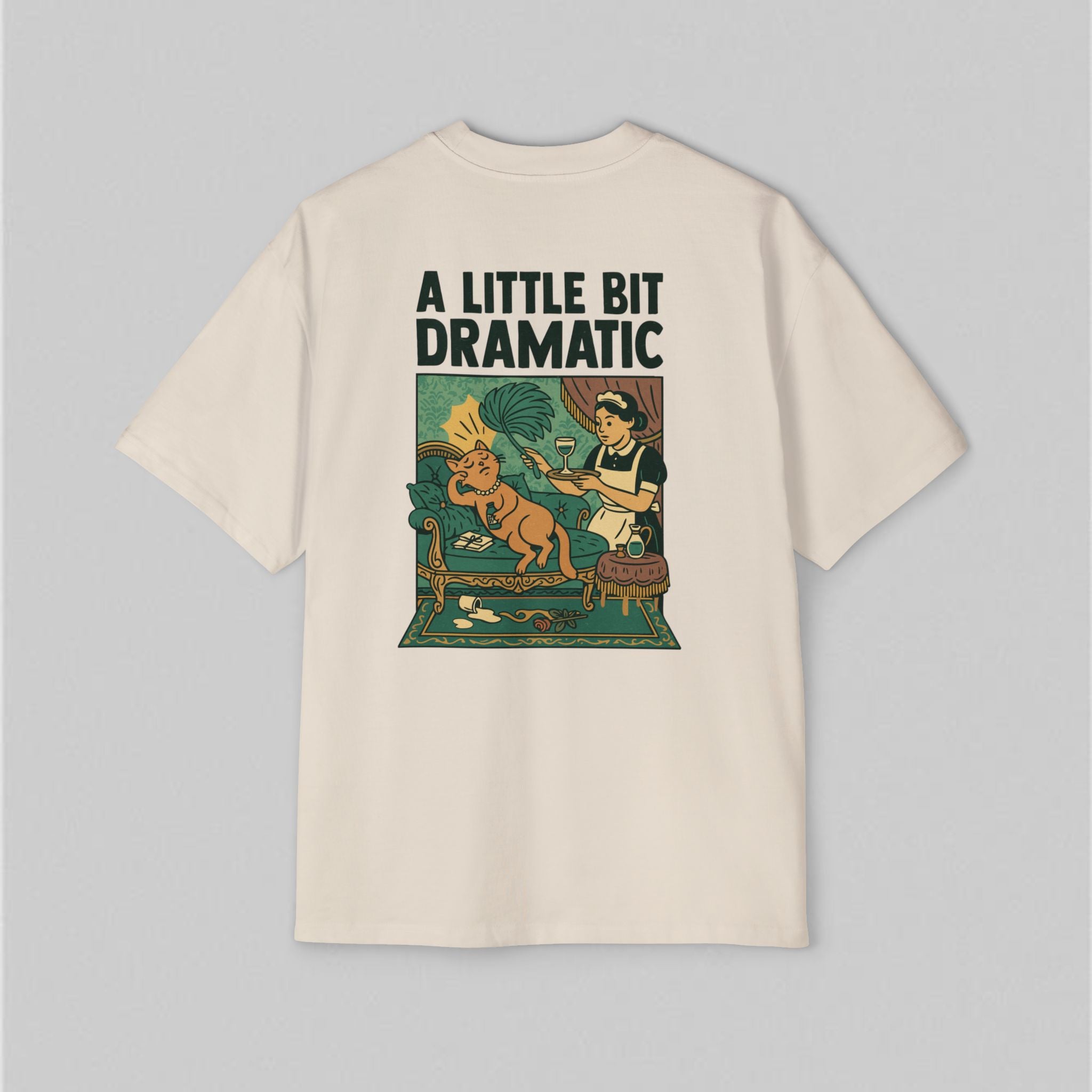 A Little Bit Dramatic! Men's Oversized T-Shirt