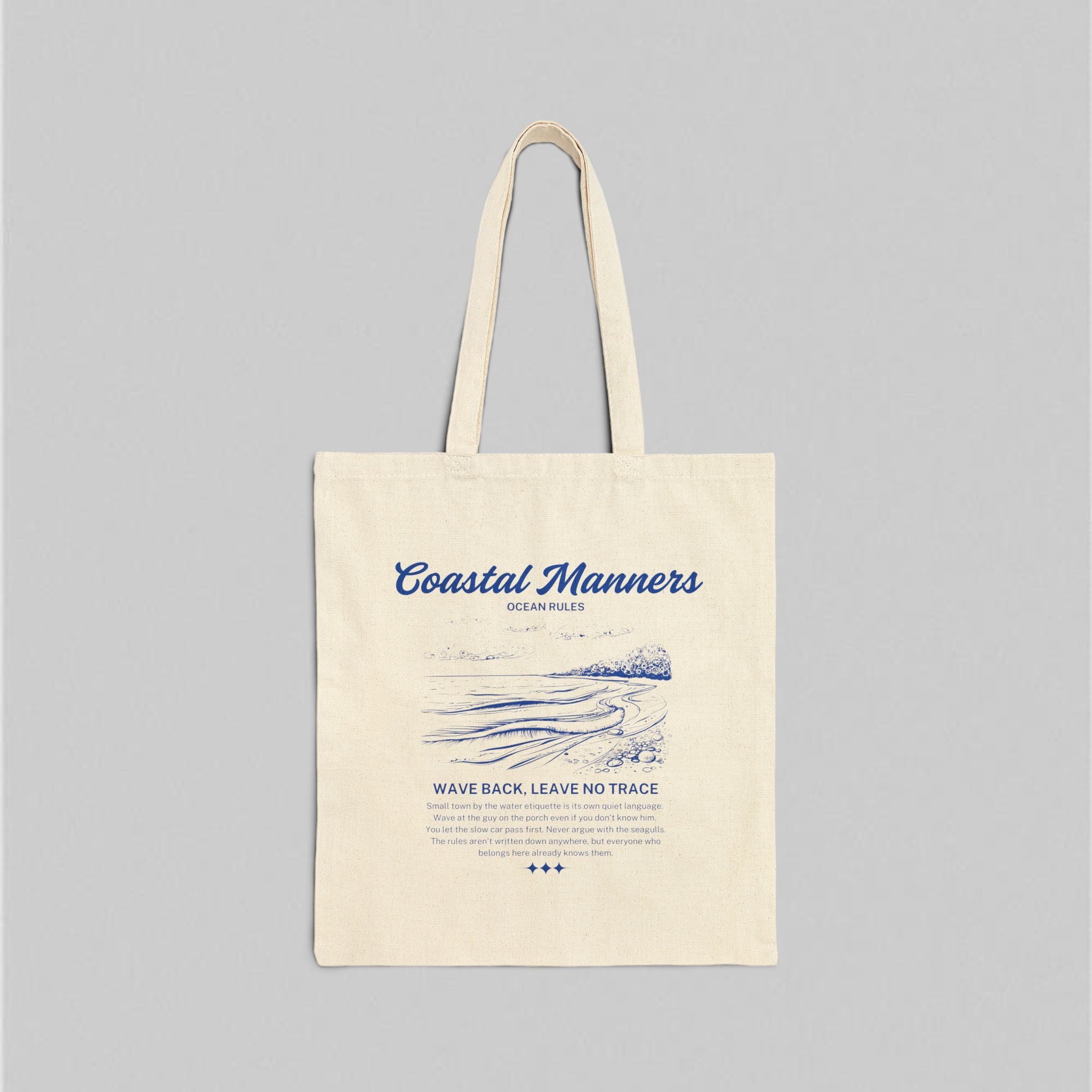Coastal Manners! Tote Bag