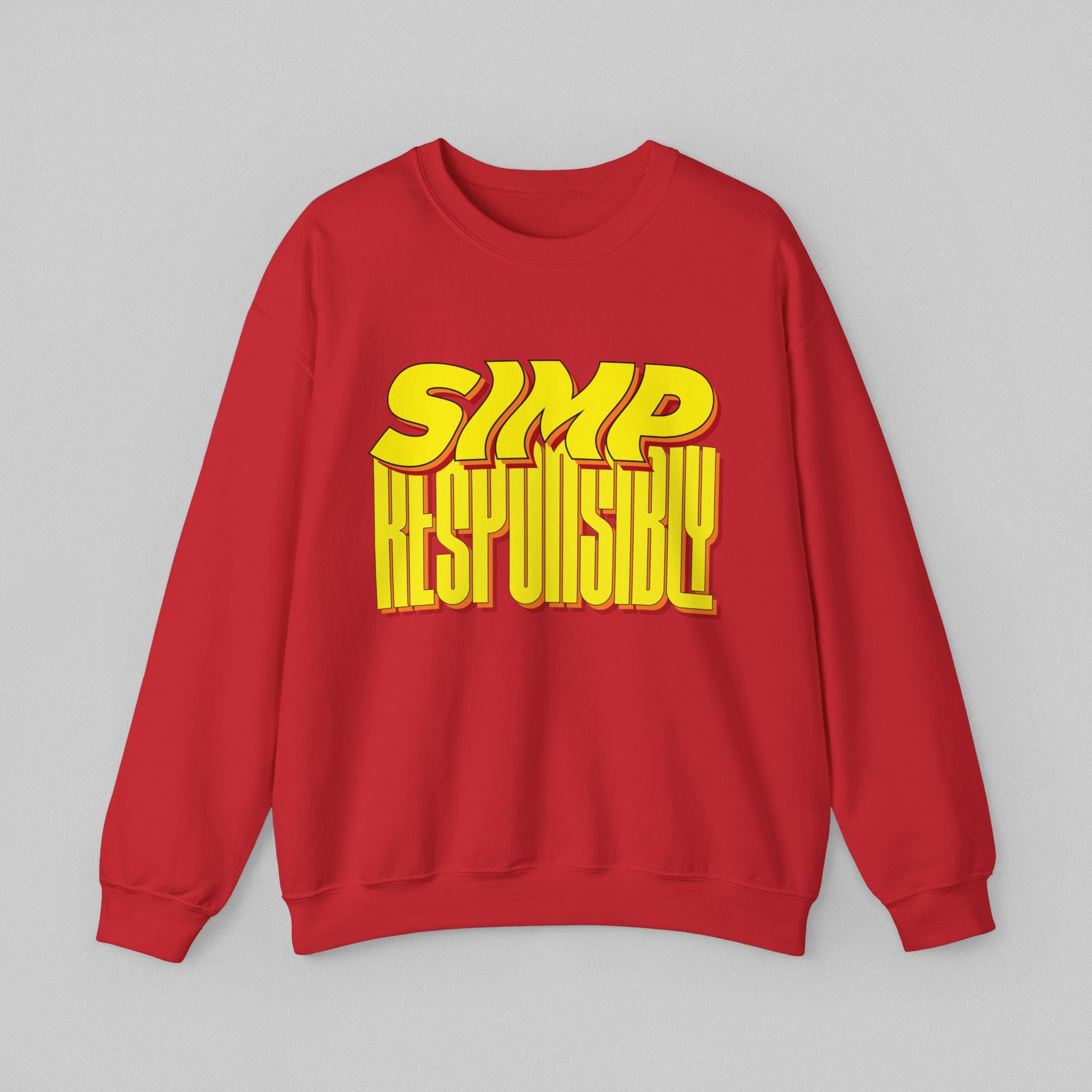 Simp Responsibly Women’s Sweatshirt