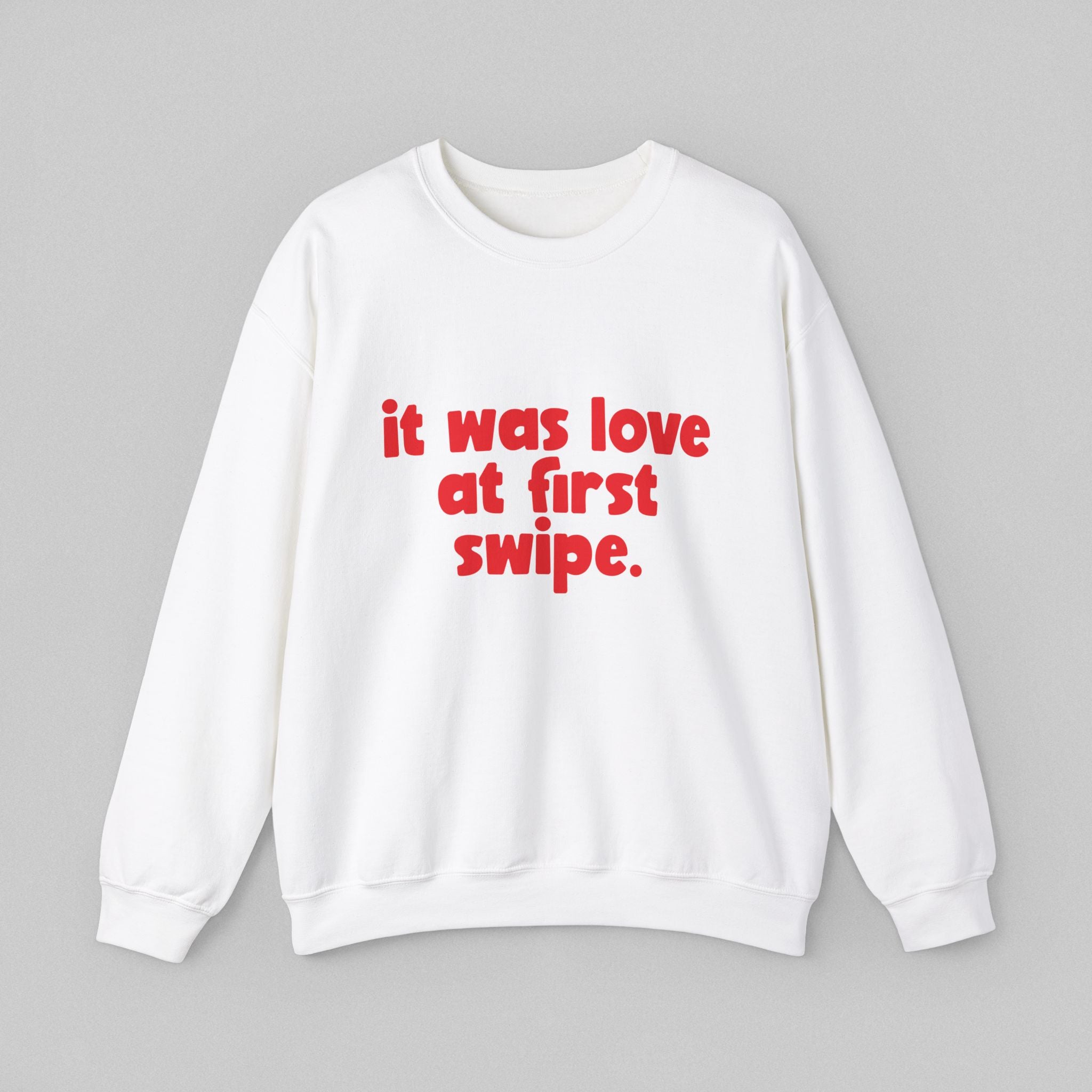 Love at First Swipe! Men's Sweatshirt