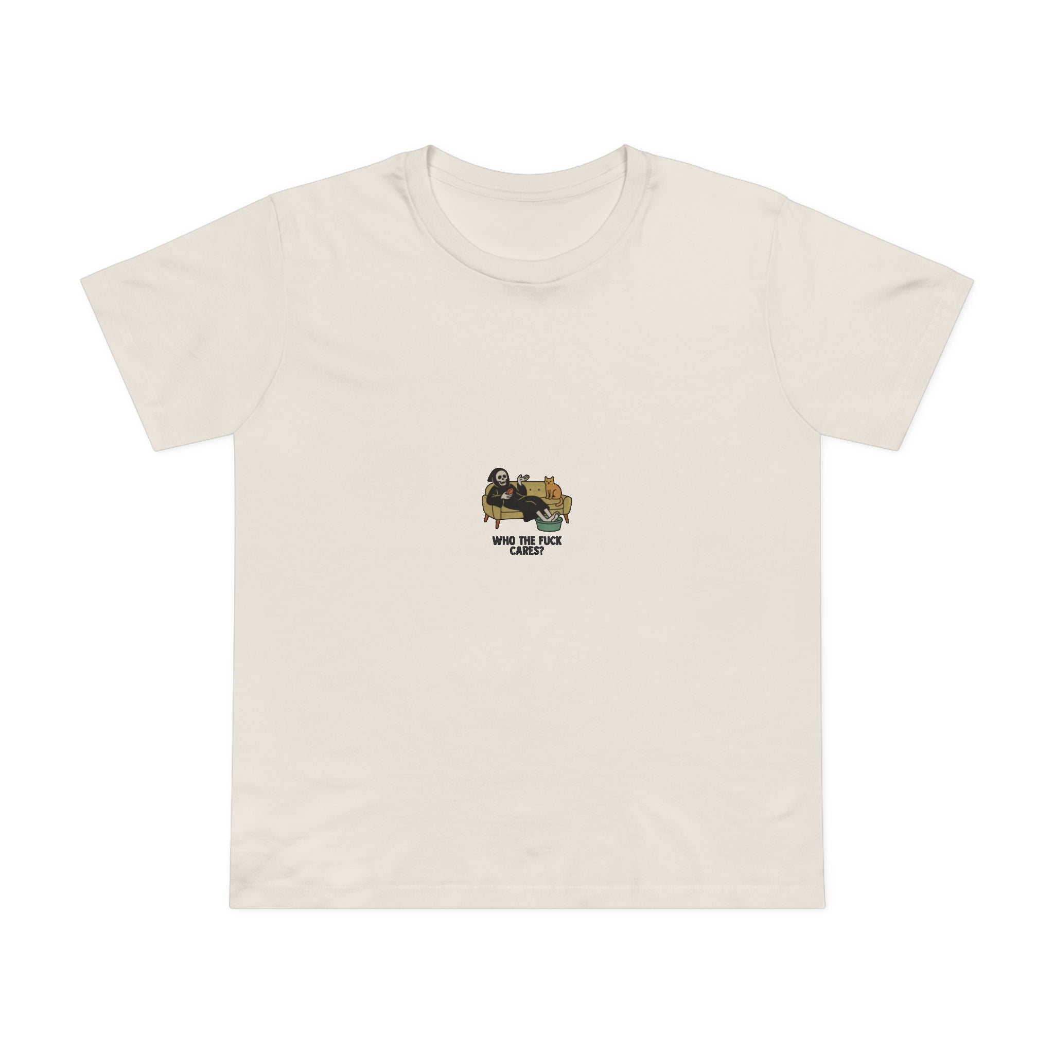 Who the Fuck Cares Women’s T-Shirt