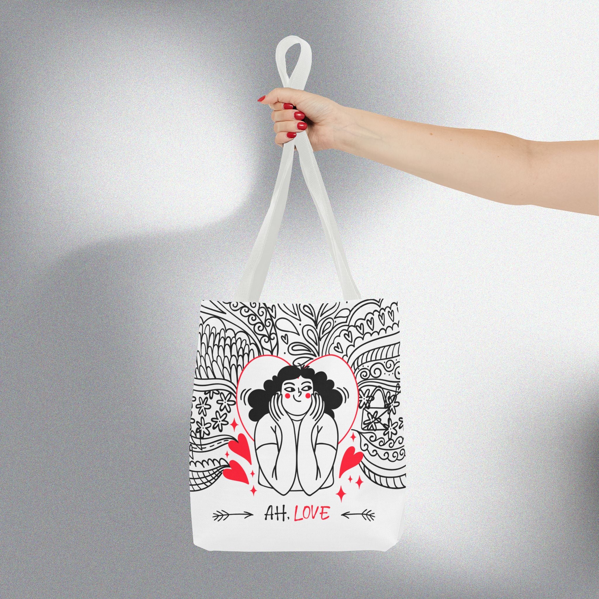 Ah, Love Tote Bag