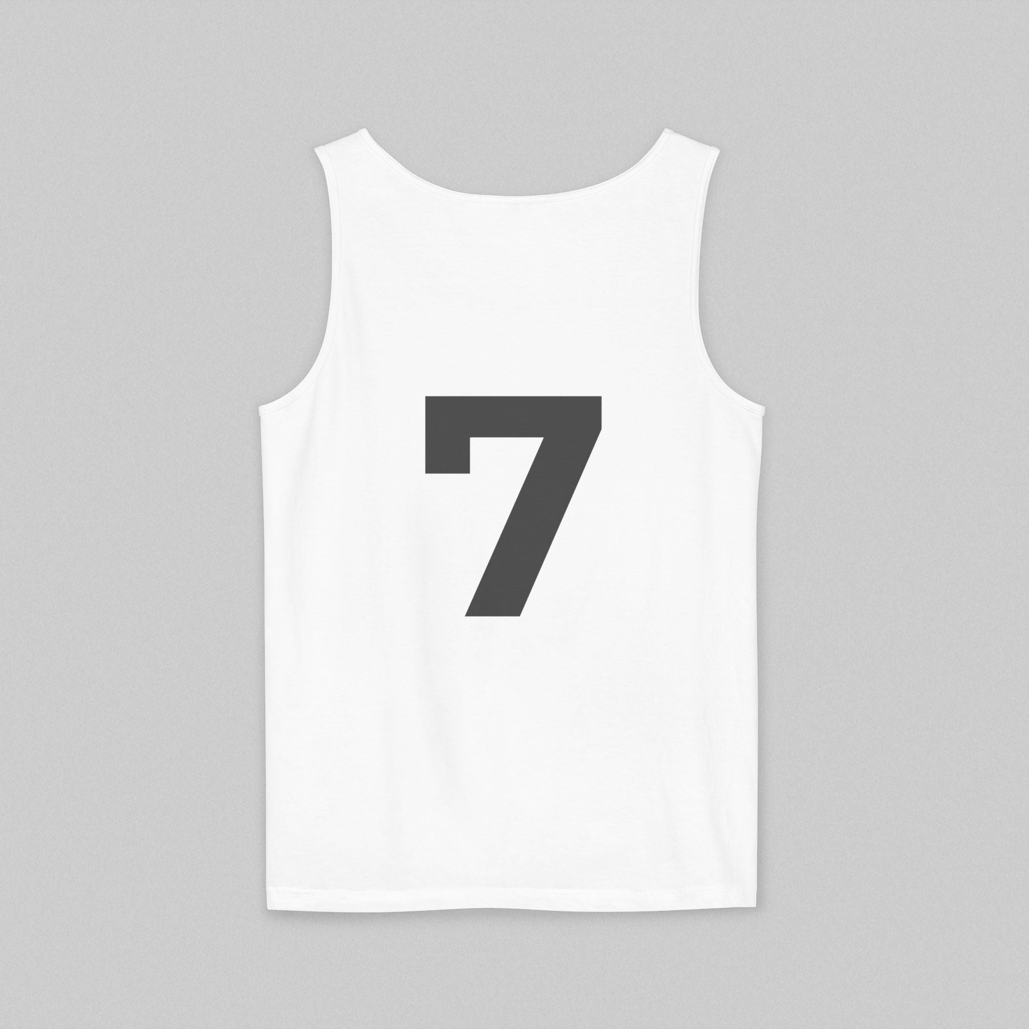 'Bold Number 7' Men Tank top