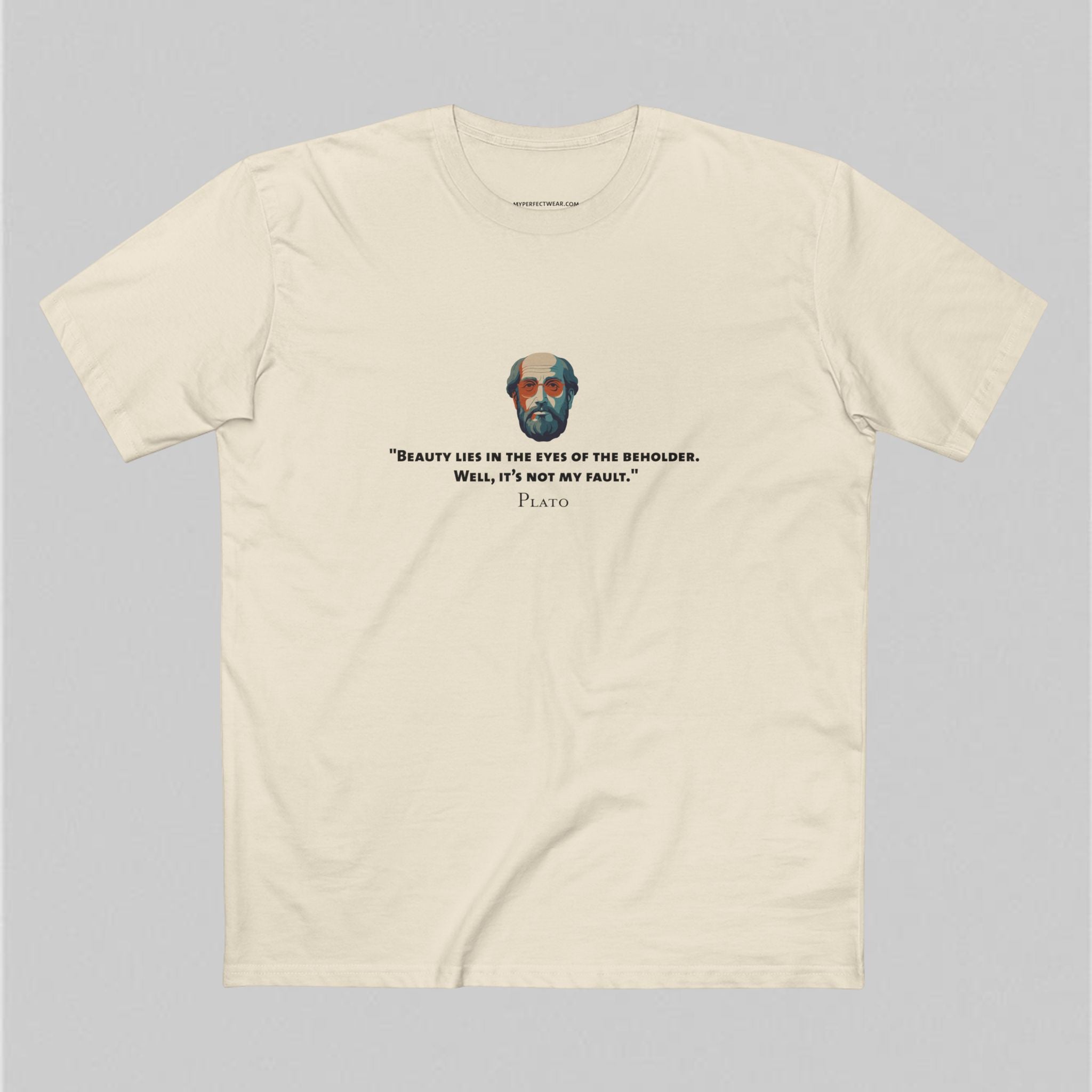 Beauty lies - Plato Men’s T-Shirt